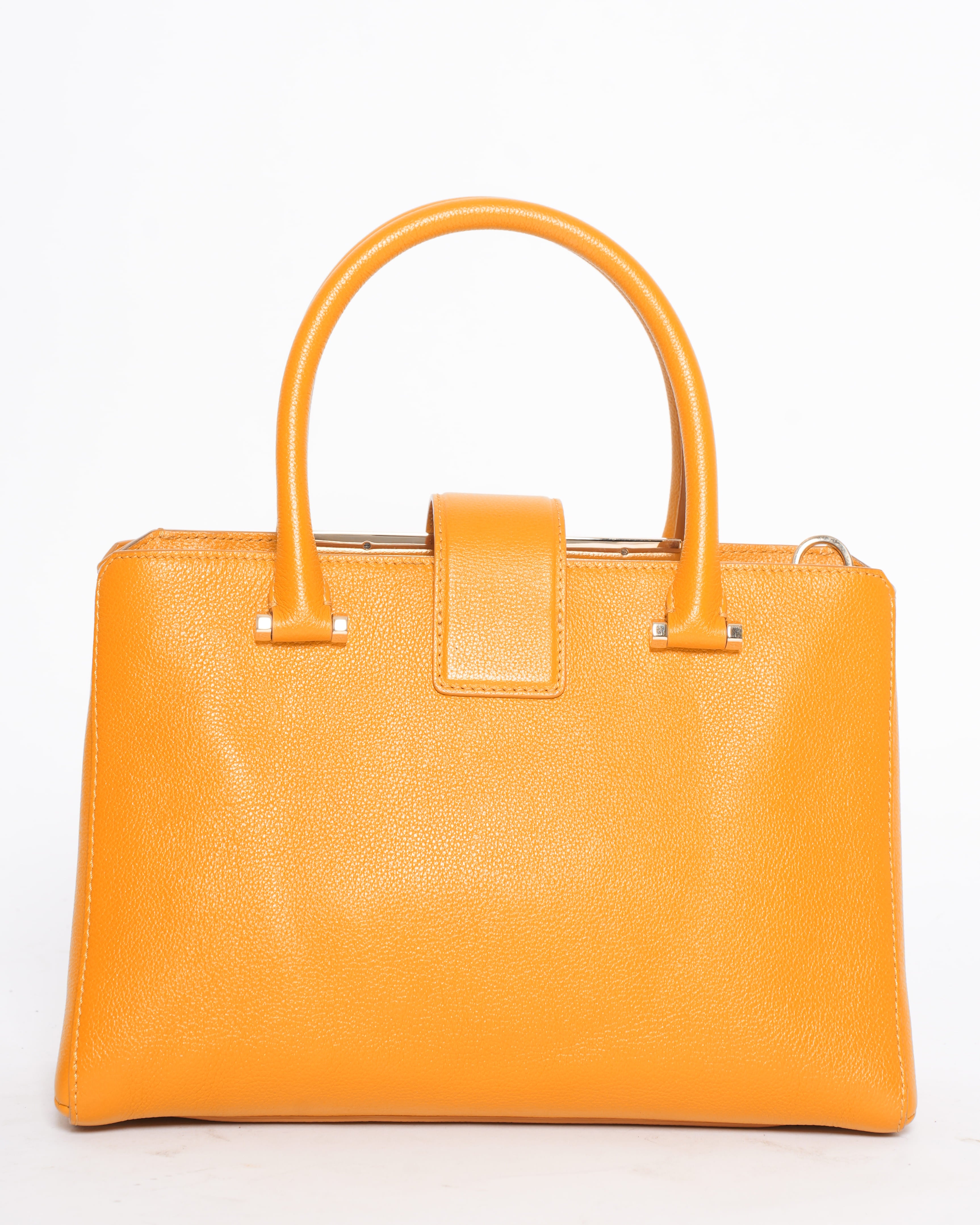 Jimmy Choo Top Handle Yellow Bag