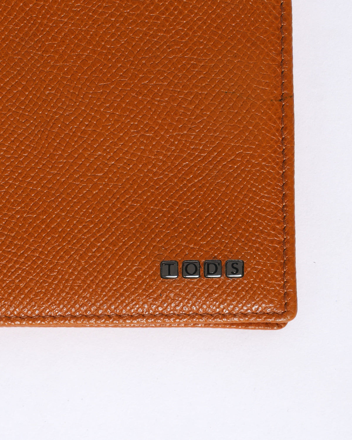 Tod's Orange Bi-Fold Wallet
