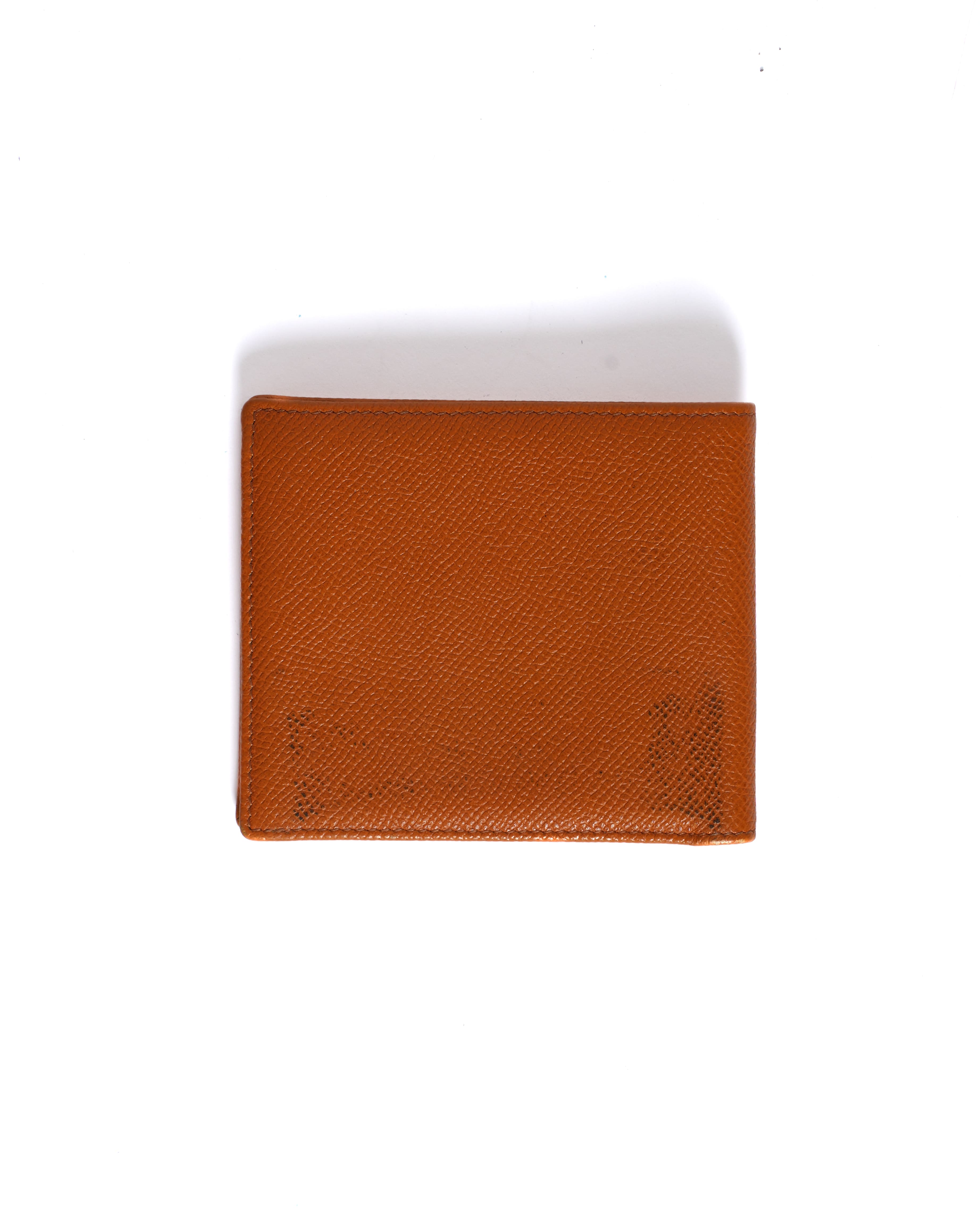 Tod's Orange Bi-Fold Wallet