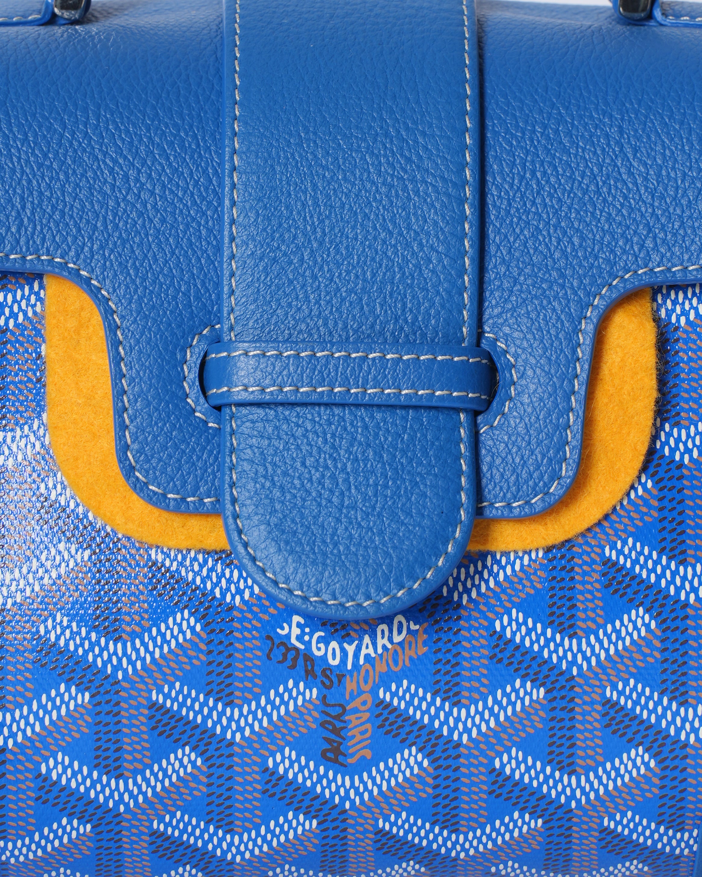 New Goyard mini saigon Blue Bag