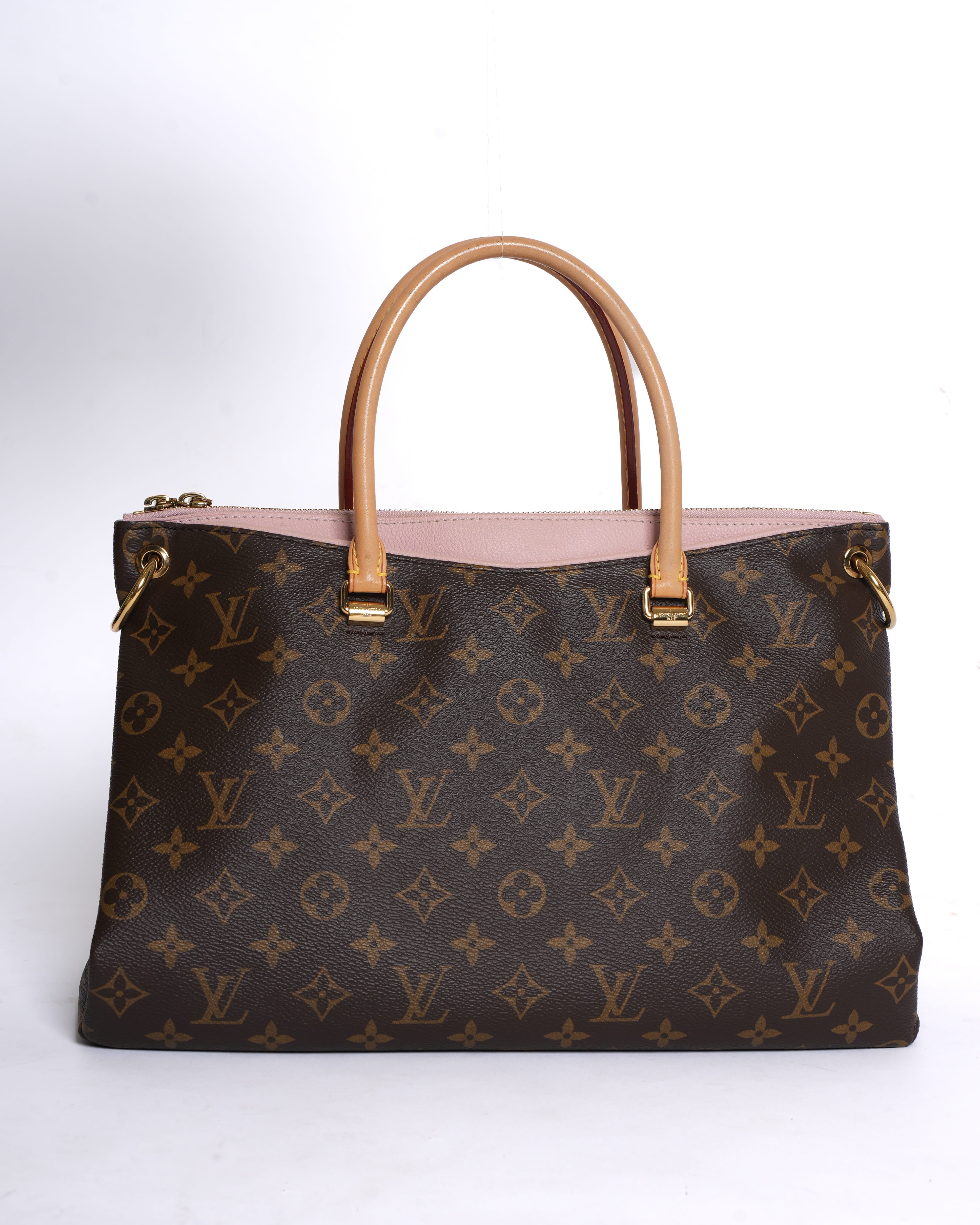 New Louis Vuitton Pallas Handbag in Monogram Leather