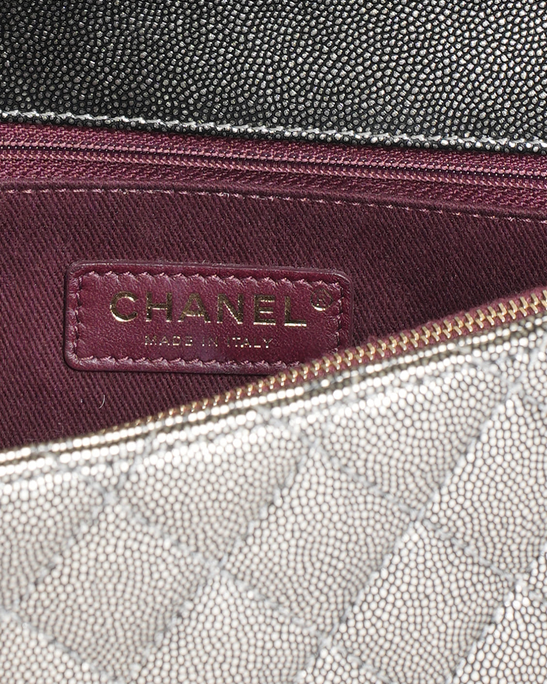 CHANEL CC Matelasse Chain 2Way Coco Handle Bag Caviar Leather