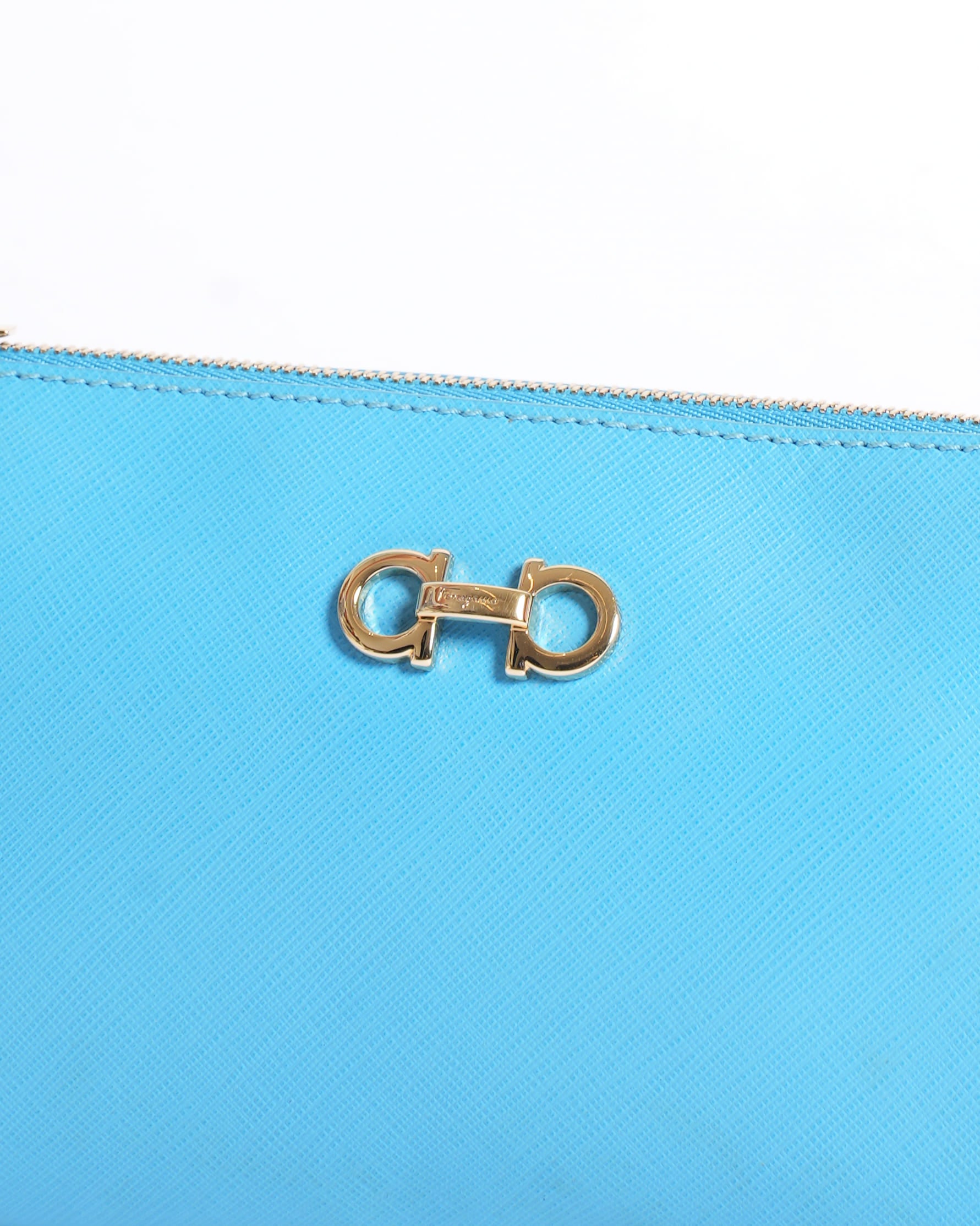 Salvatore Ferragamo Shoulder Bag In Blue