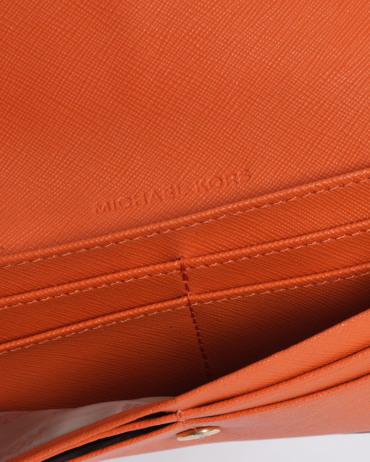 Michael Kors Long Wallet in Orange