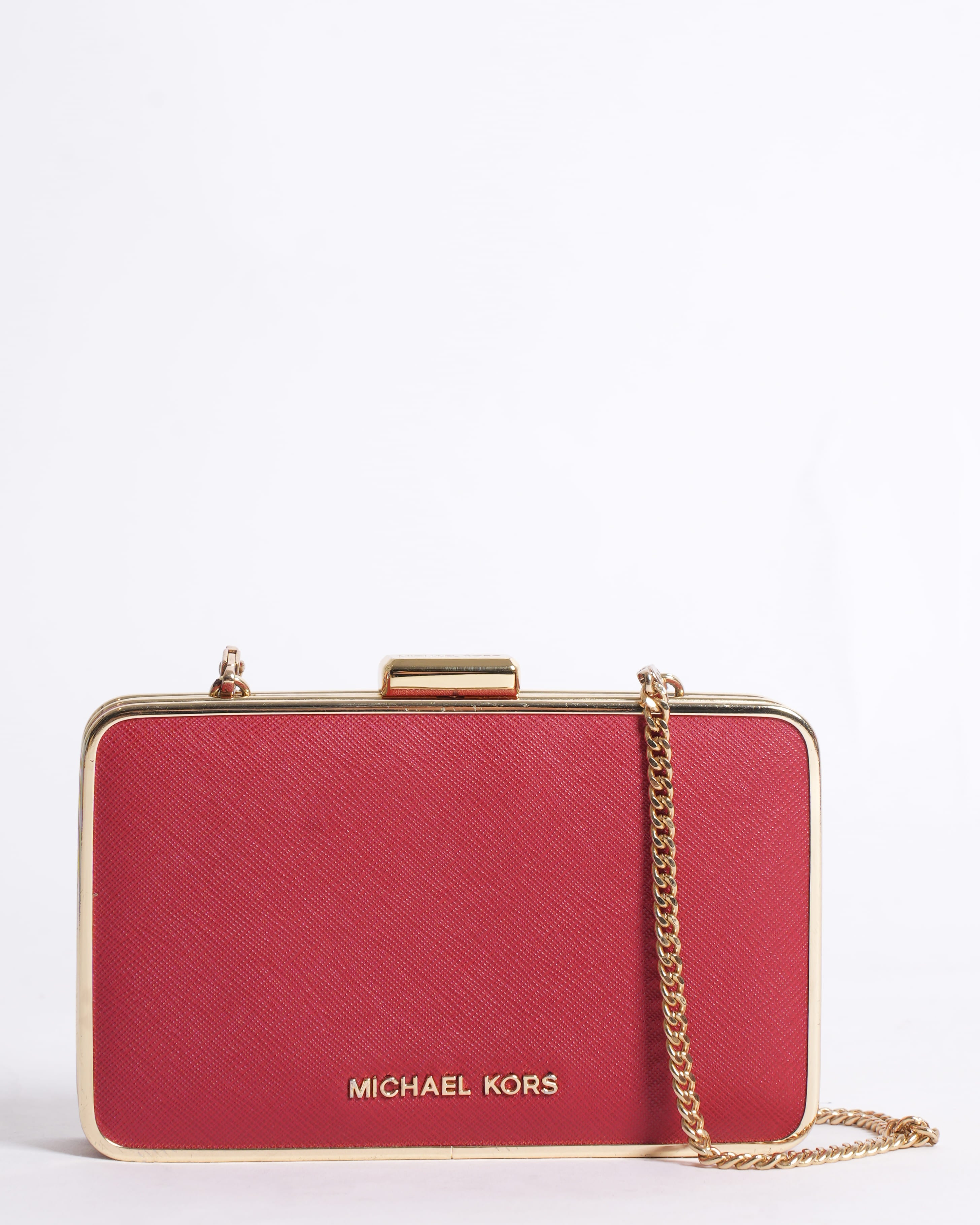 Michael kors elsie box clutch