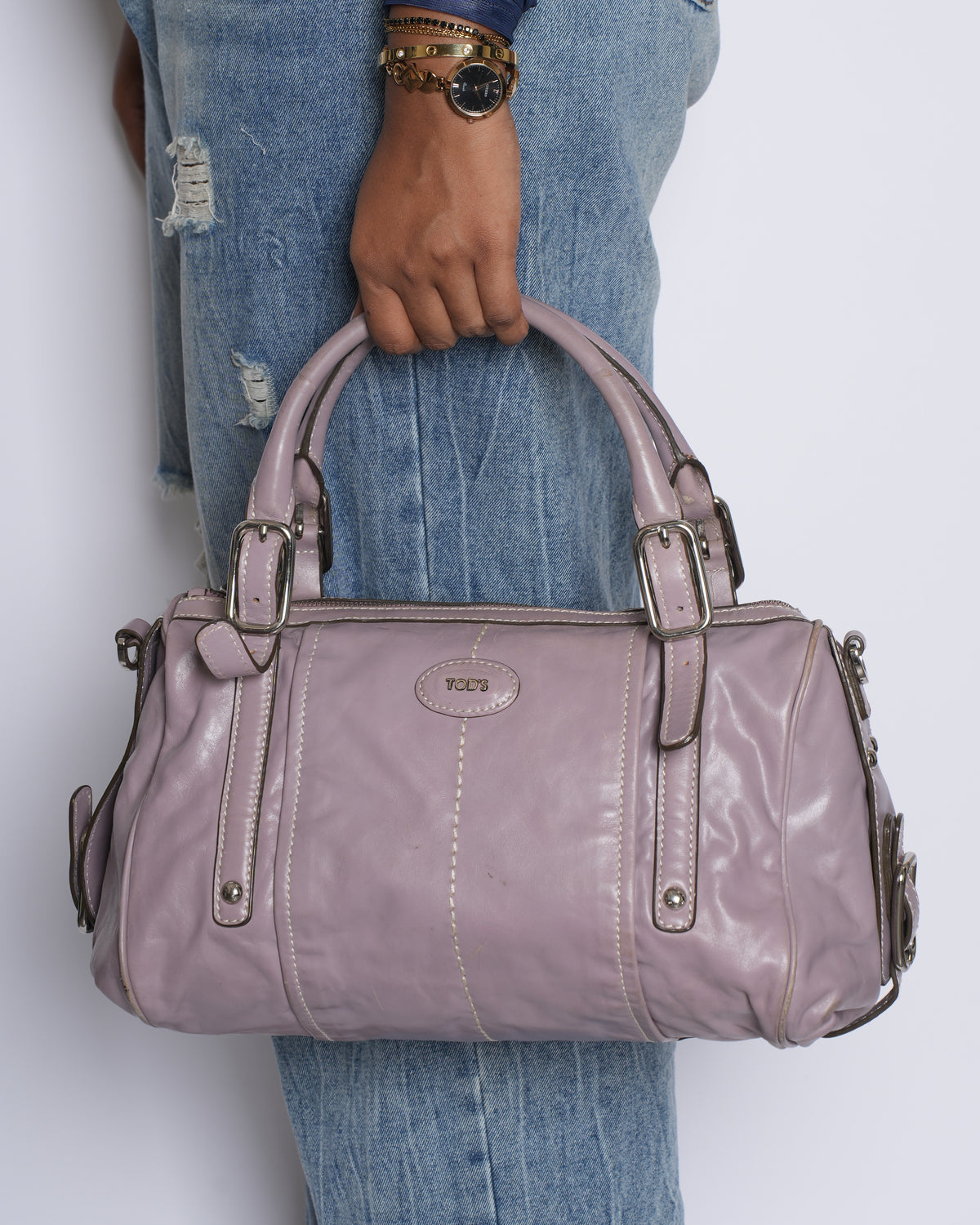 Tod's Two Way Shoulder Bag In Brown