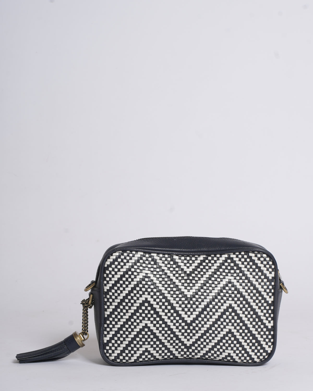 MK Crossbody In Black & White
