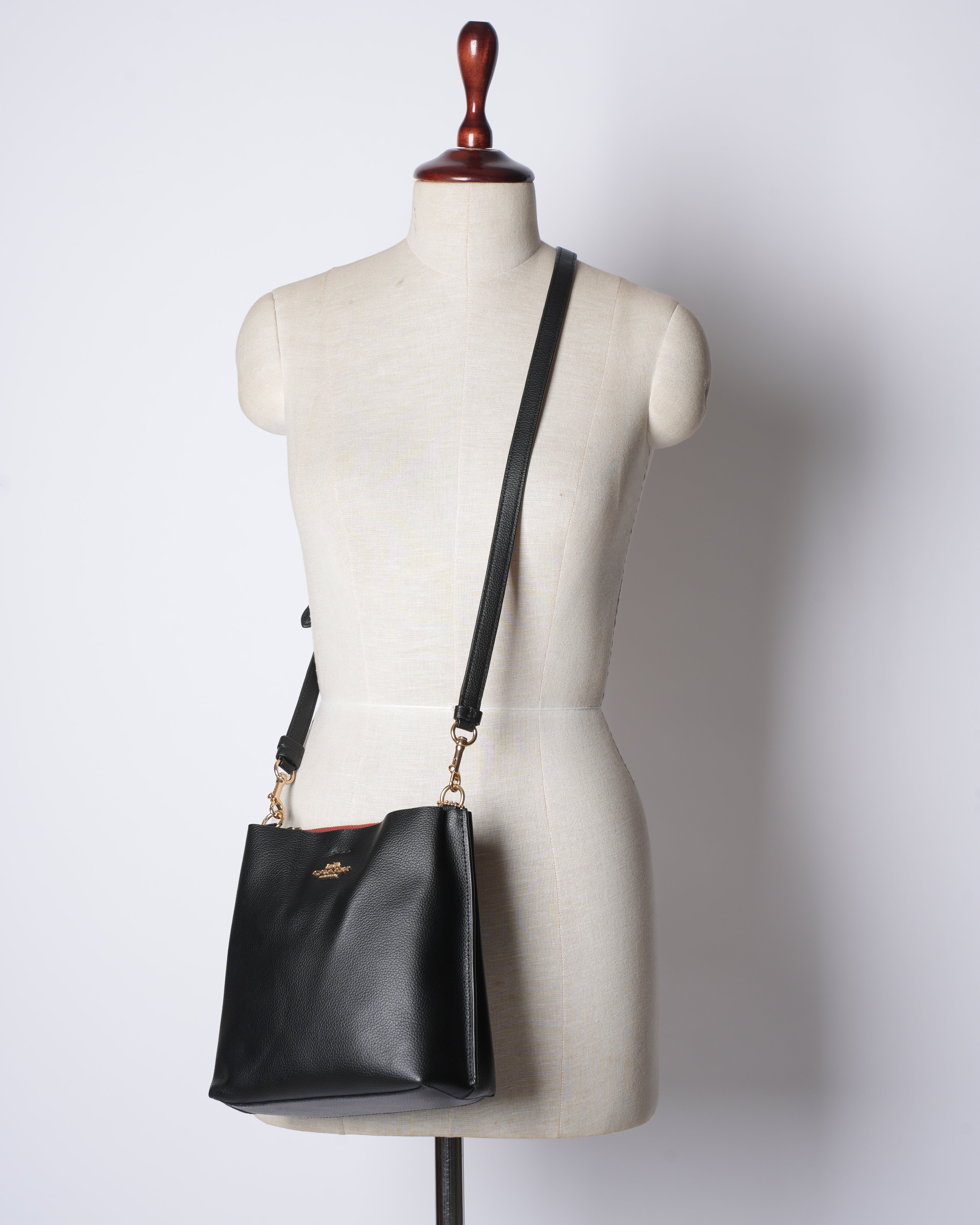 Coach Black Bucket Bag