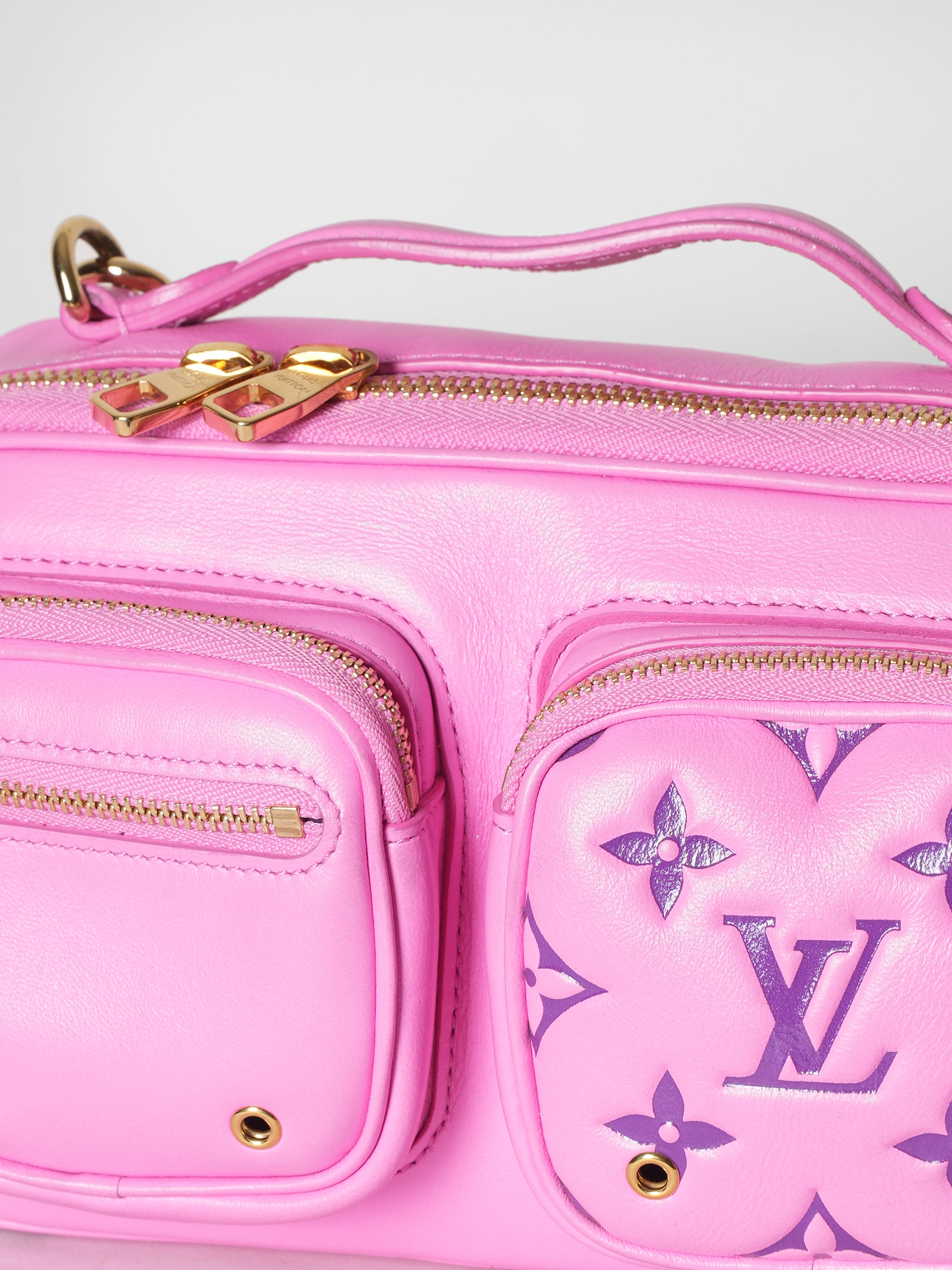 Louis Vuitton Utility Crossbody Calfskin Bag
