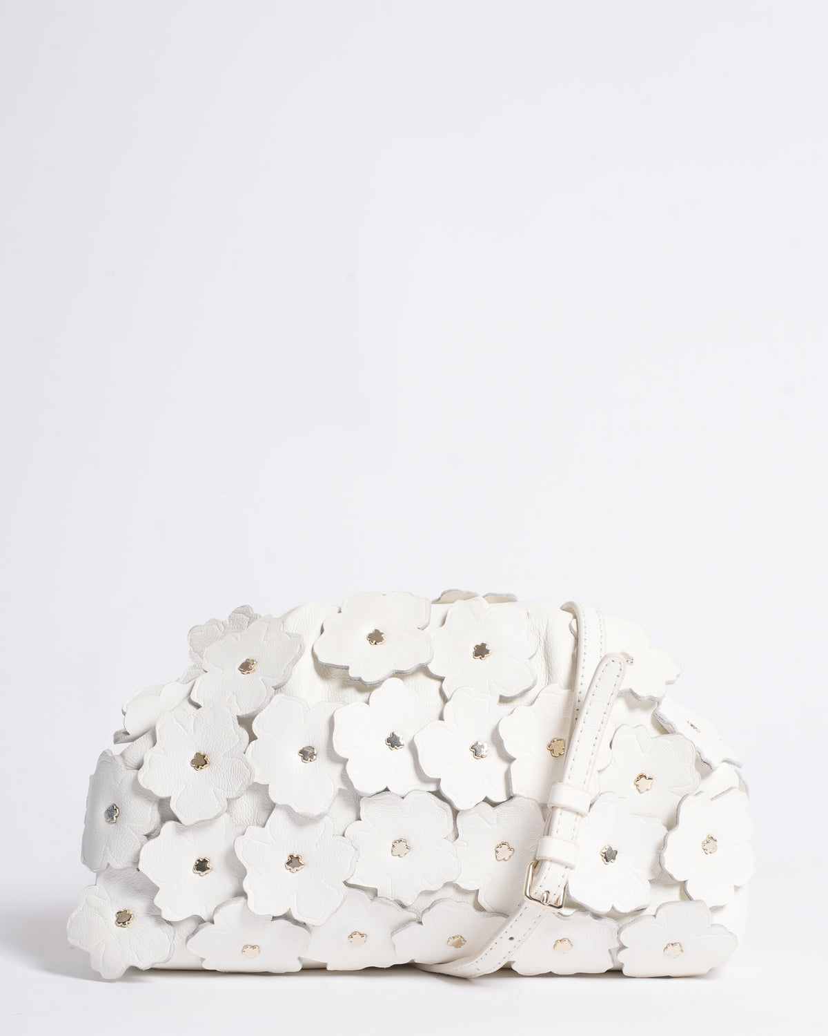 Ted Baker Floral Crossbody Bag In White