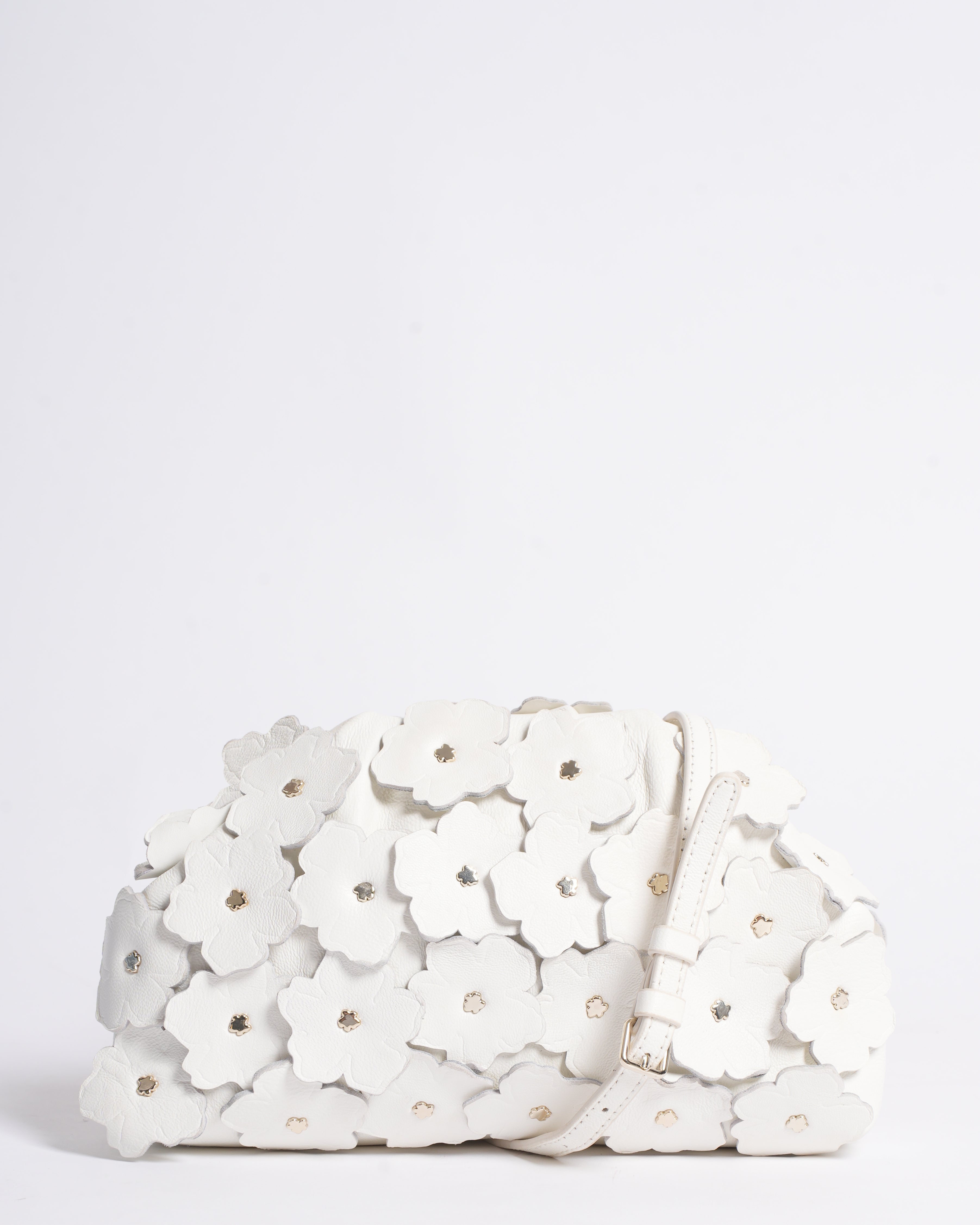 Ted Baker Floral Crossbody Bag In White