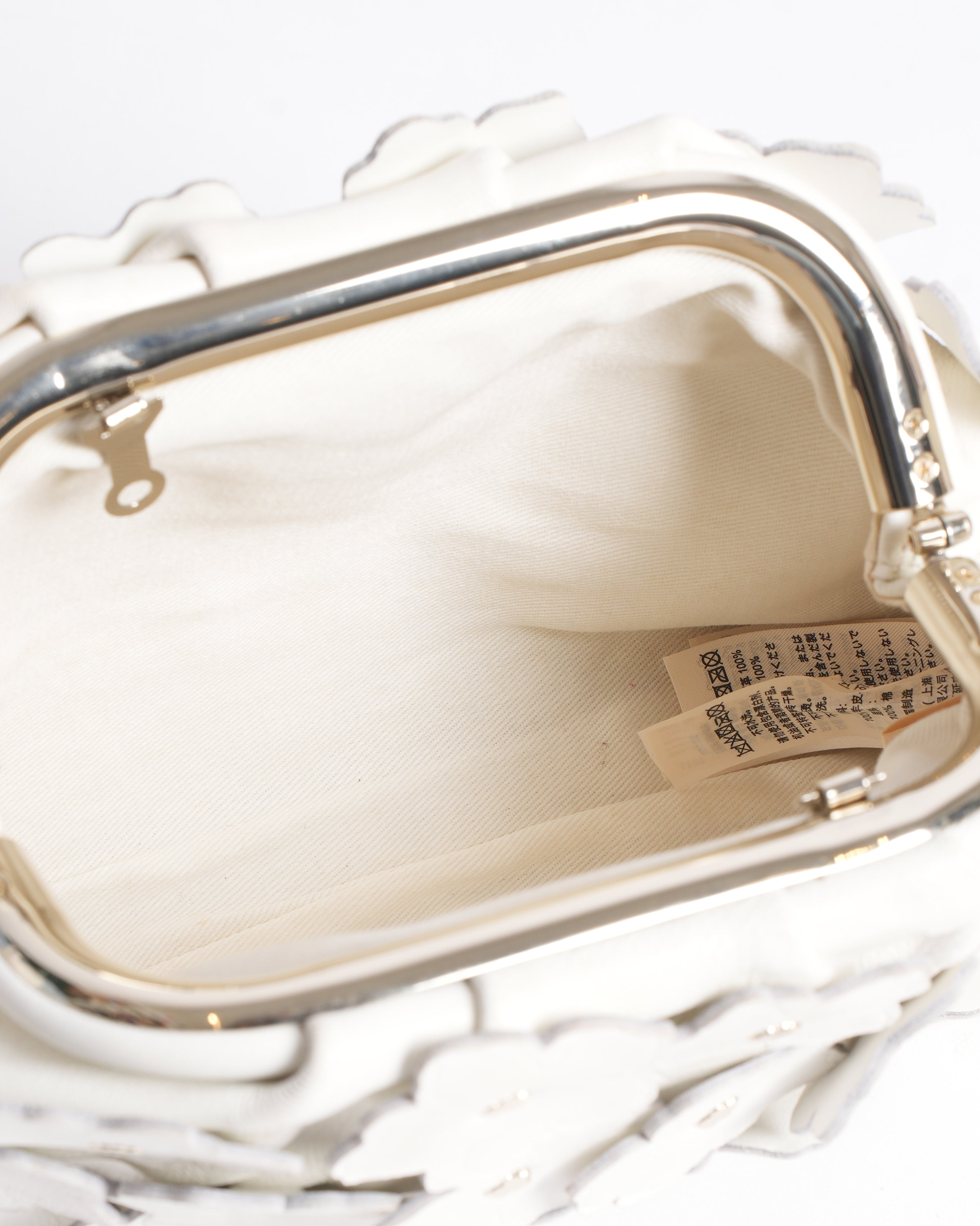 Ted Baker Floral Crossbody Bag In White