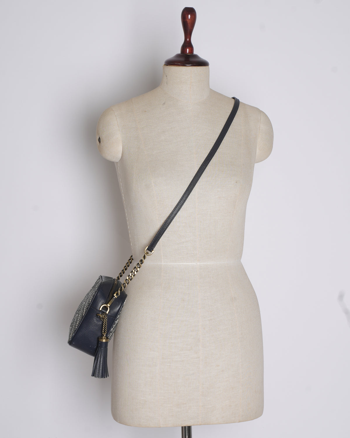 MK Crossbody In Black & White