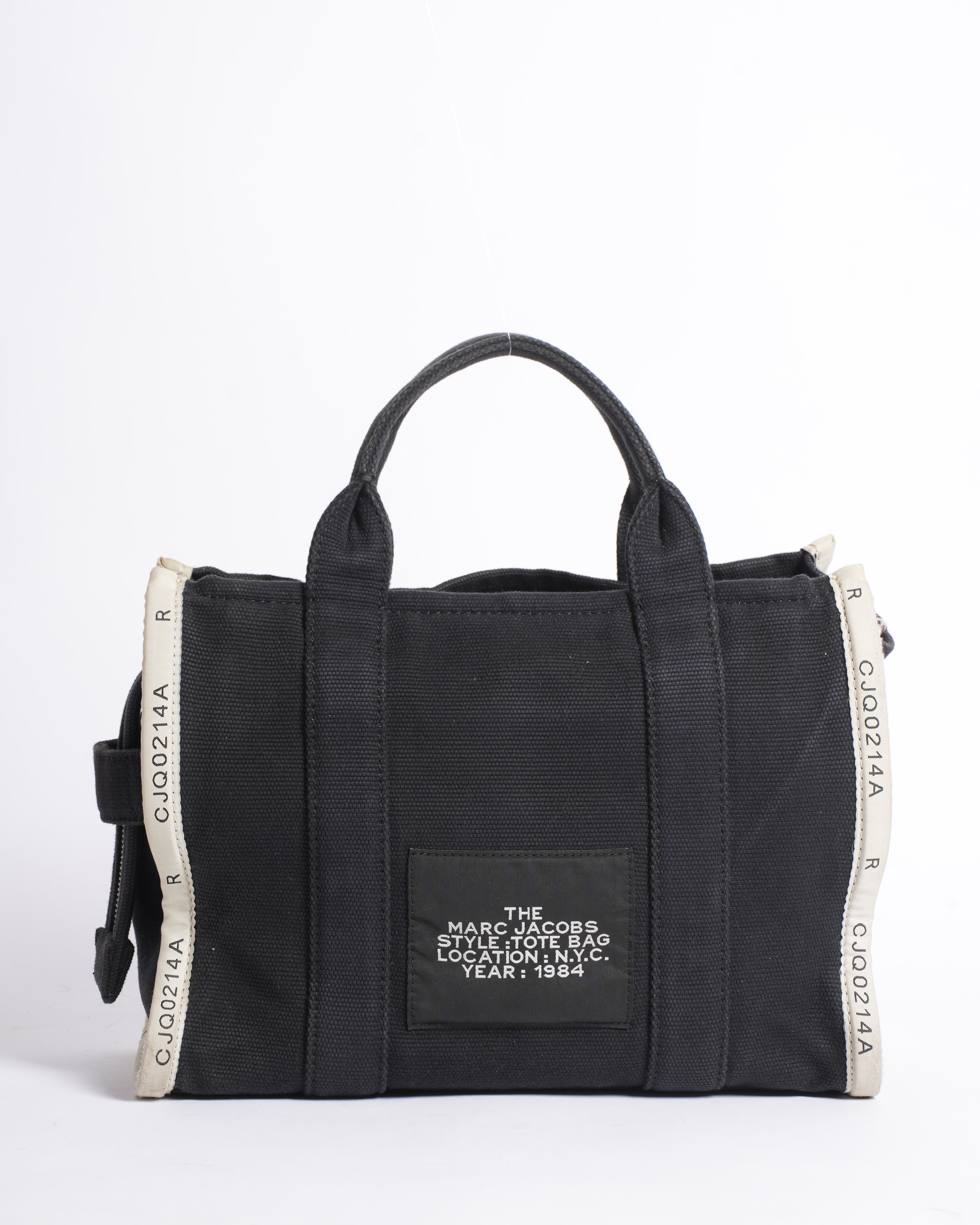 Marc Jacobs Jacquard Tote Bag in Black