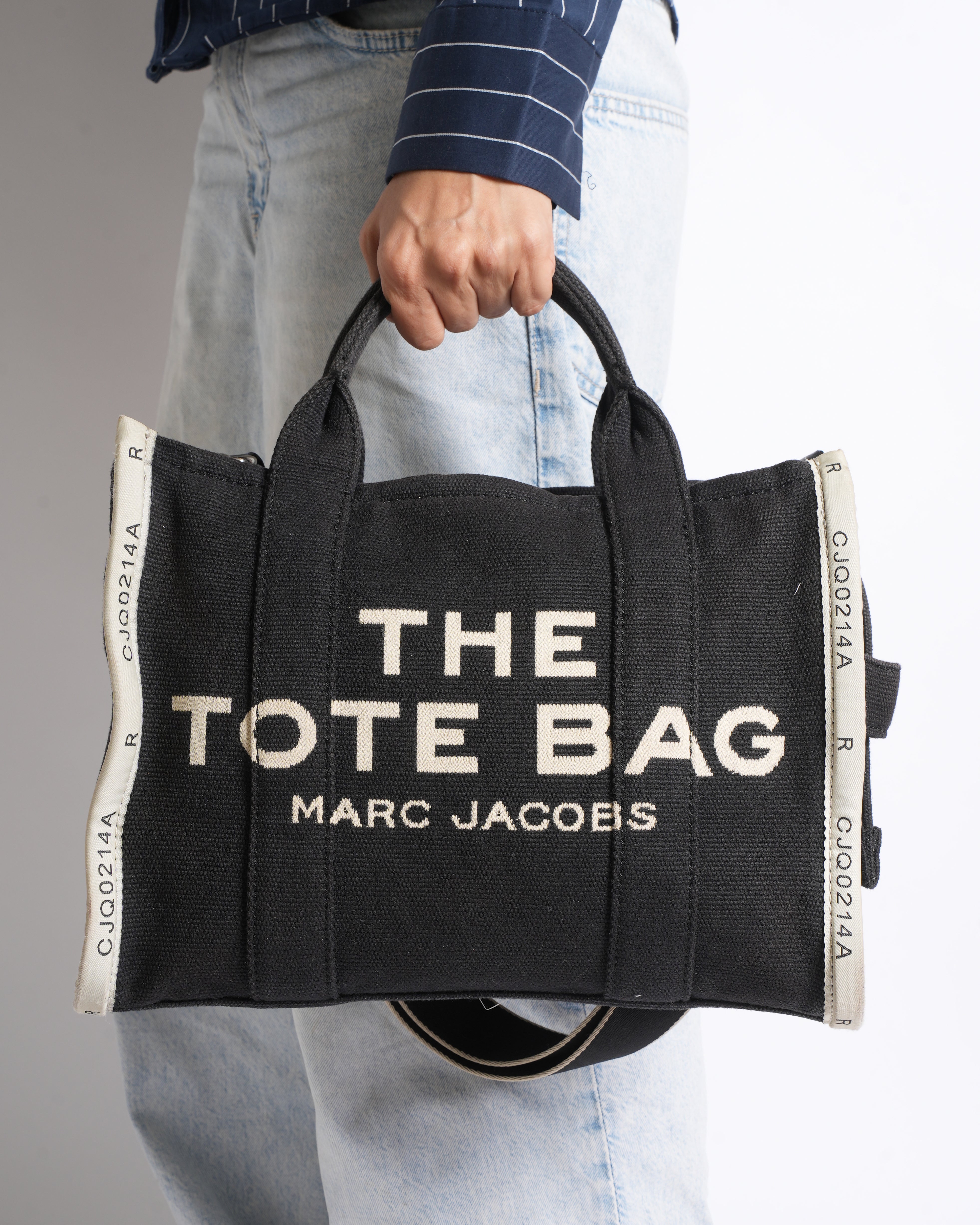 Marc Jacobs Jacquard Tote Bag in Black