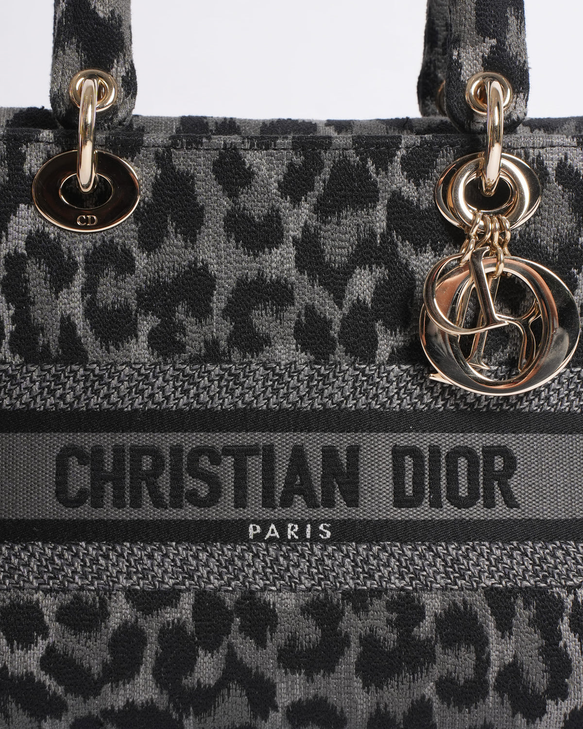 New Christian Dior 2021 Medium Mizza Lady Dior Bag