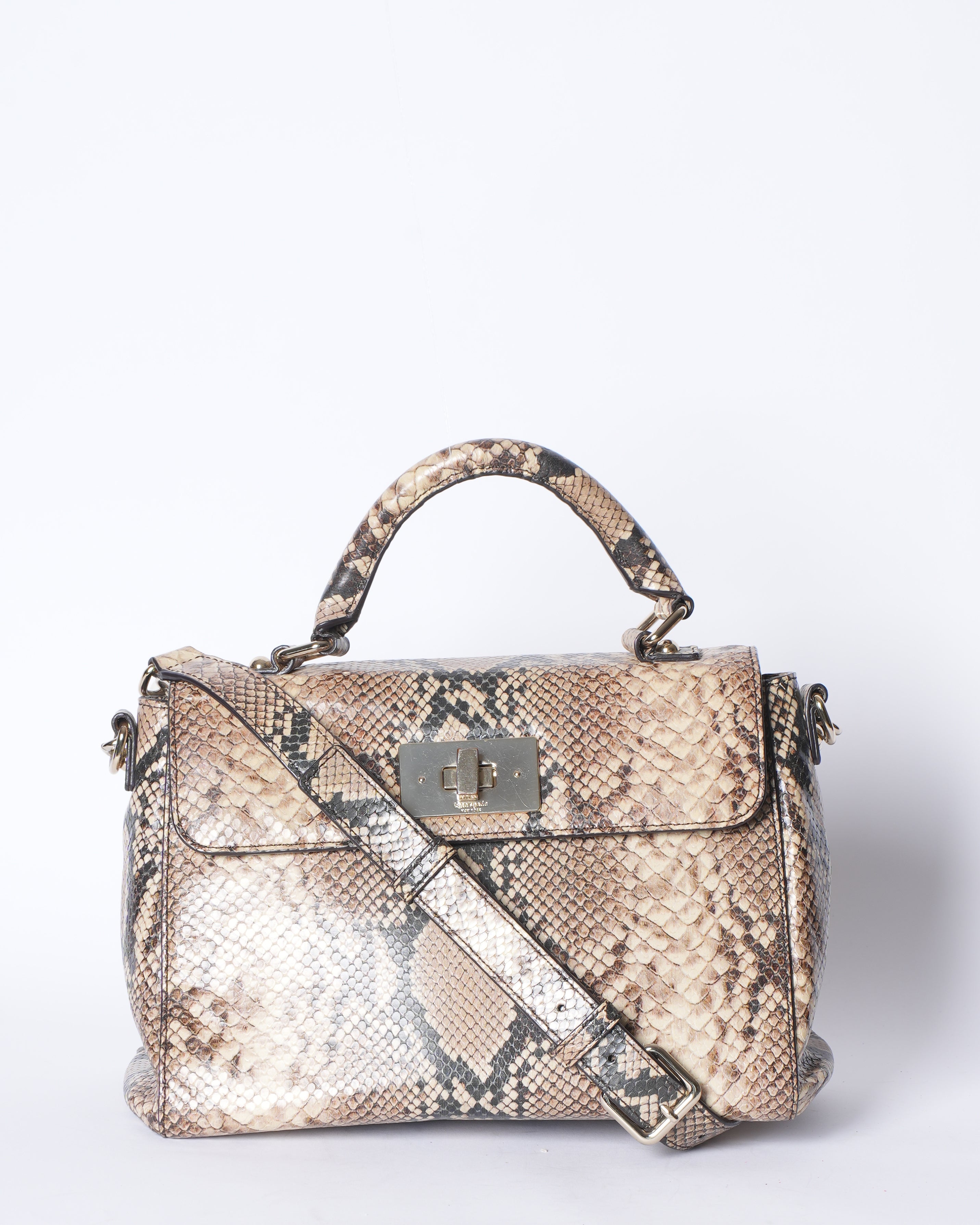 Kate spade snakeskin backpack best sale