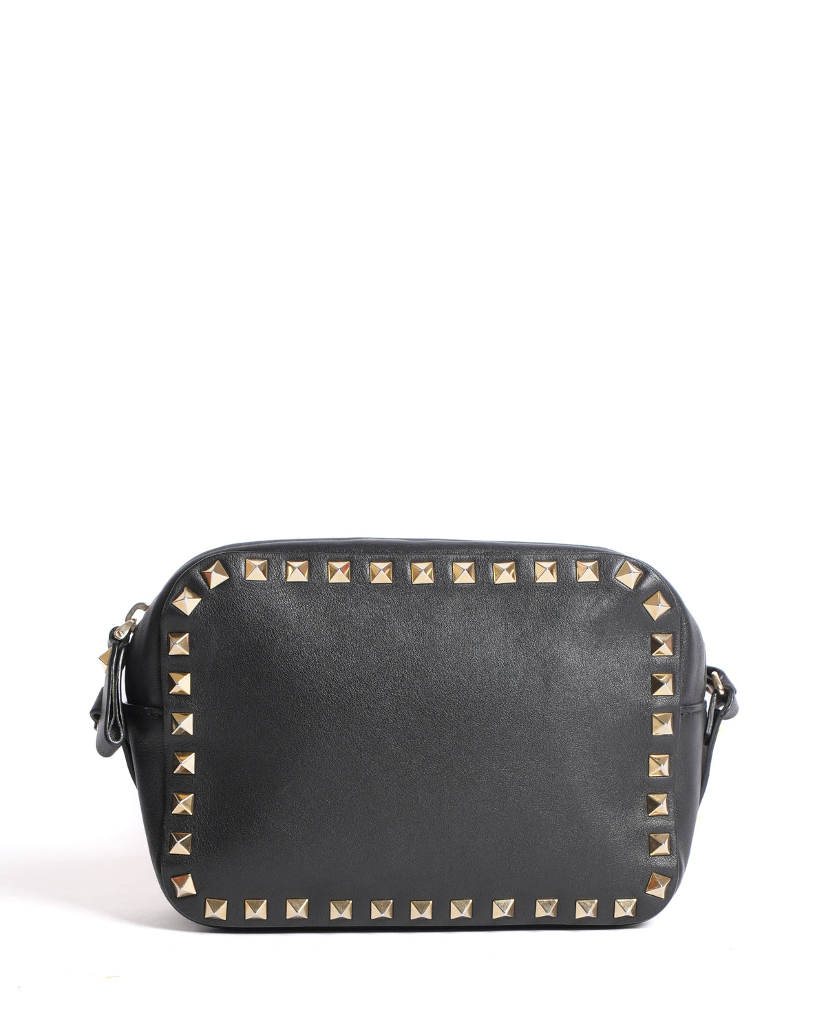 Valentino Garavani Stud Crossbody In Black