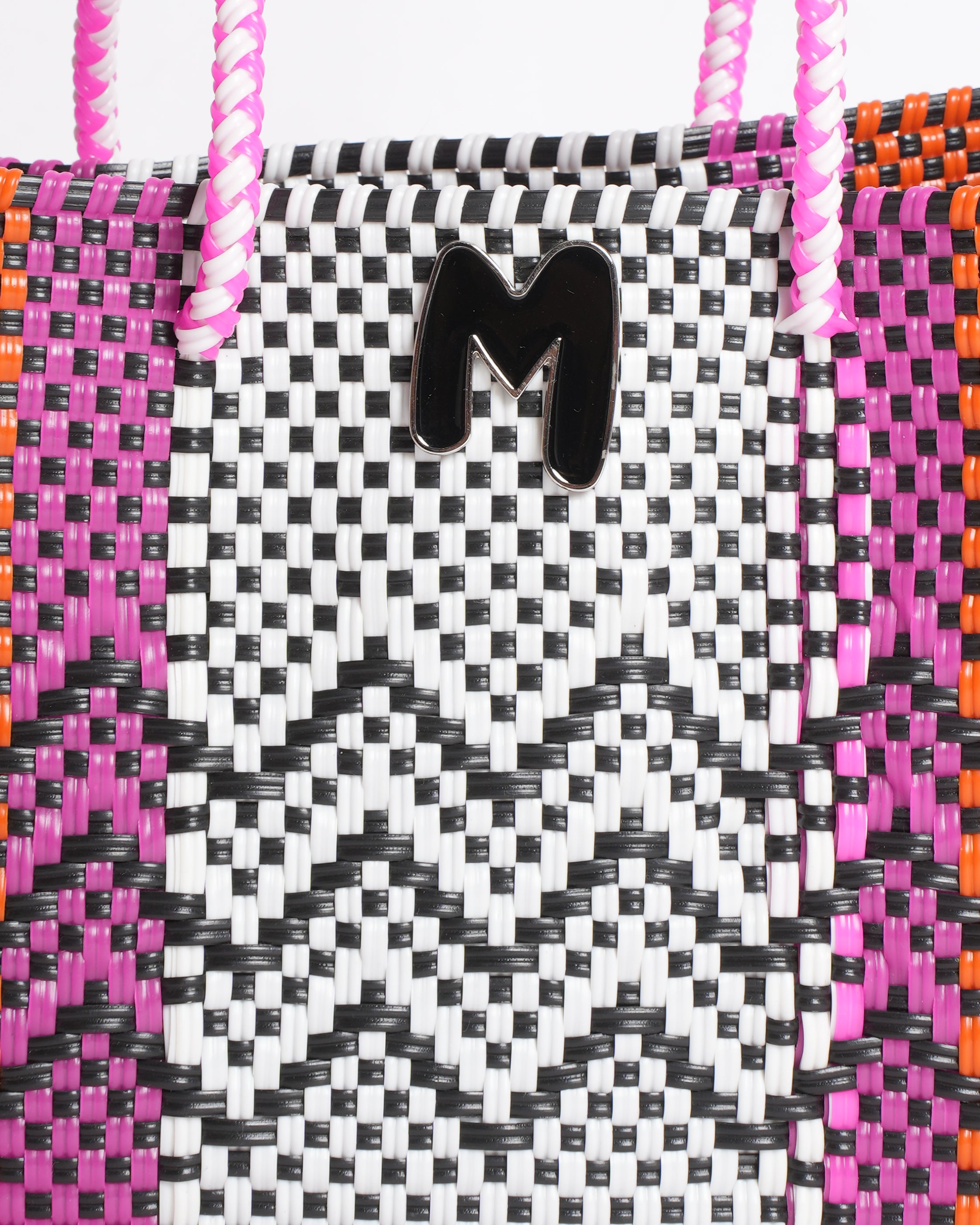 M  Missoni Multi Woven Shopping Bag