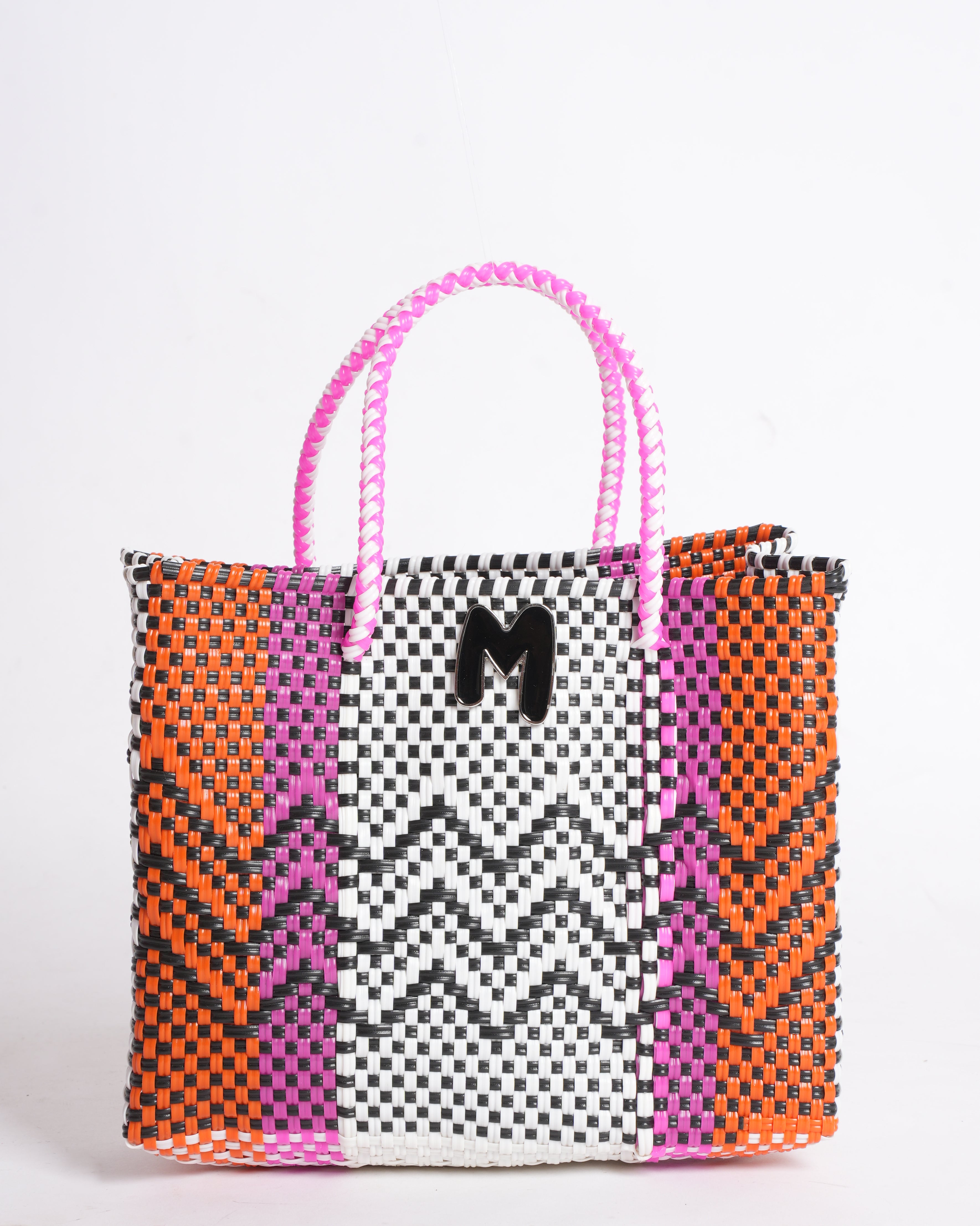 M  Missoni Multi Woven Shopping Bag