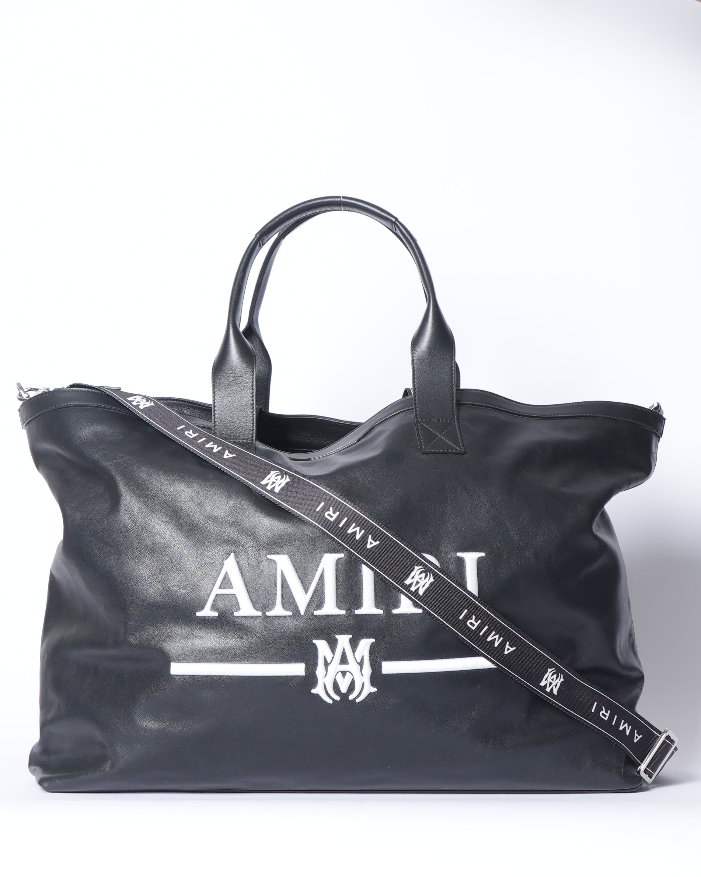 Amiri Black Slouchy Shoulder Bag