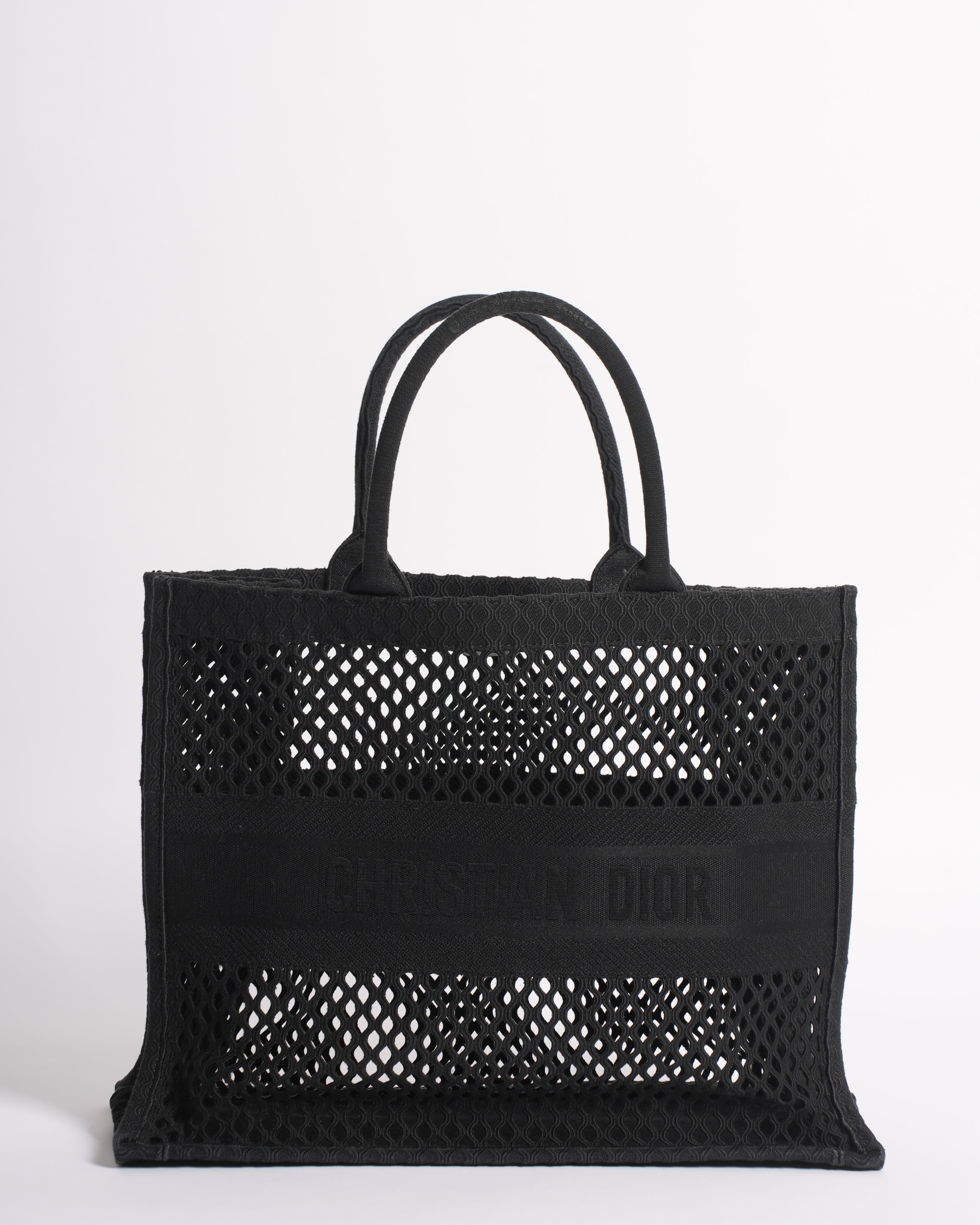 Christian Dior Unisex Mesh Shopping Tote