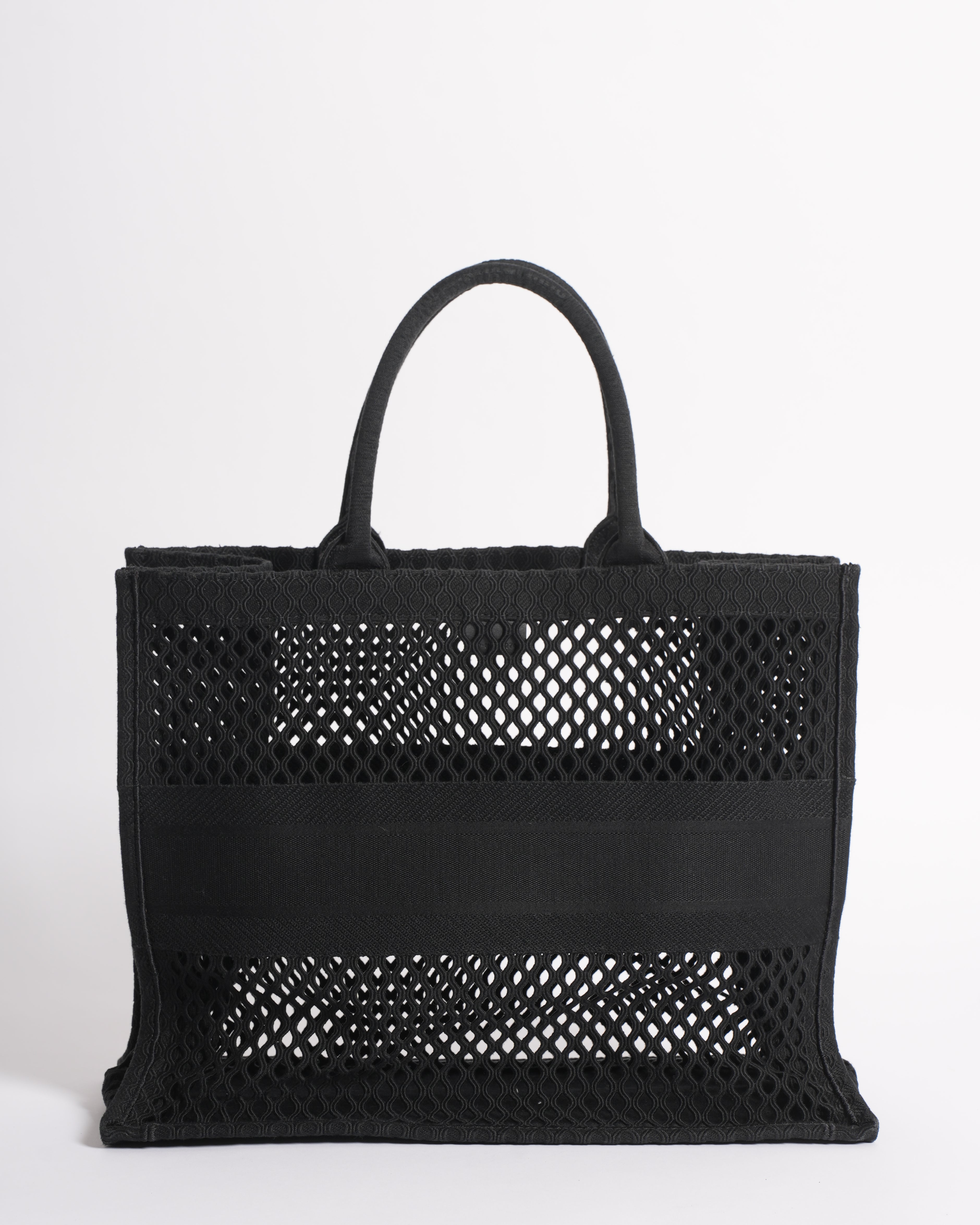 Christian Dior Unisex Mesh Shopping Tote