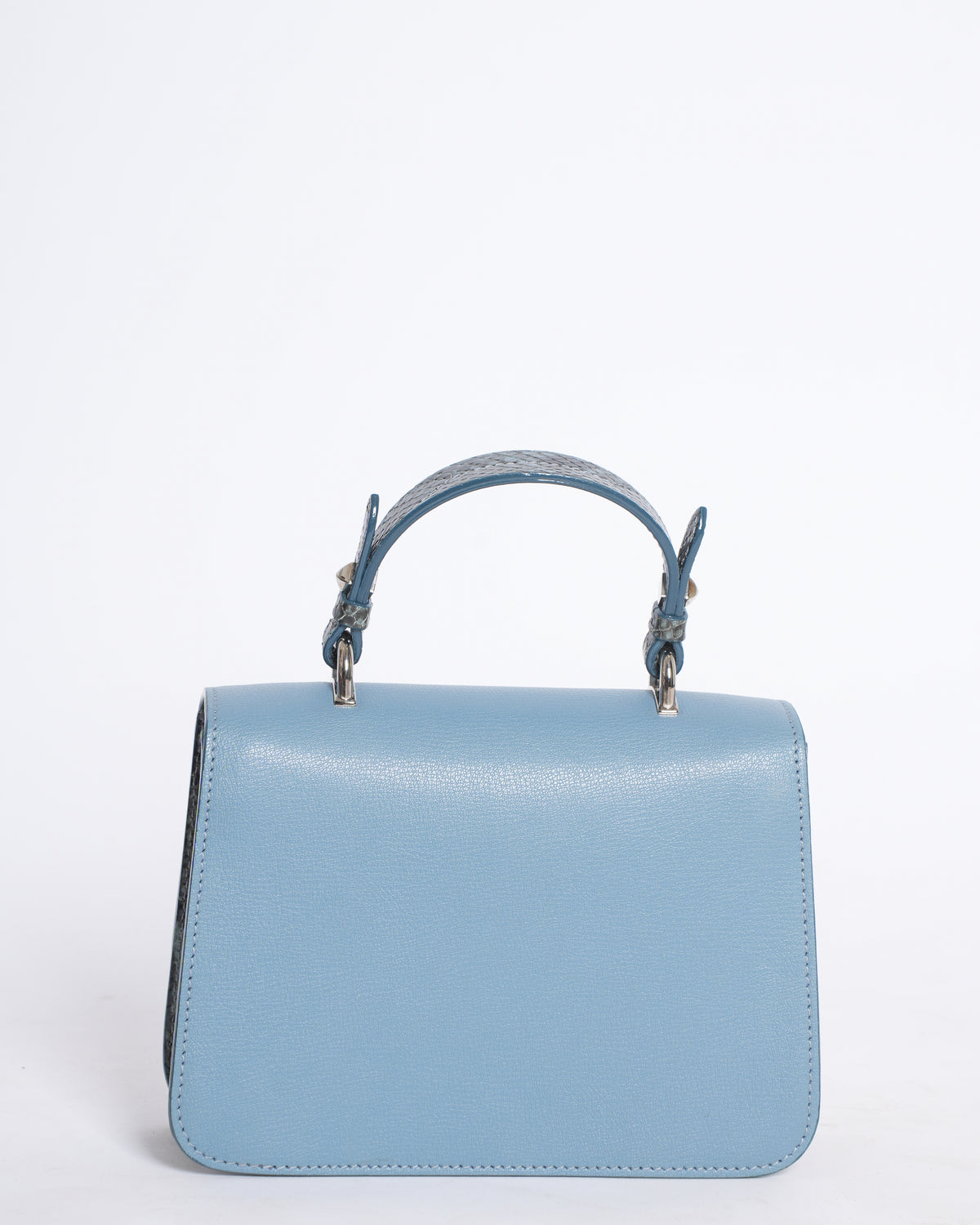 Jimmy Choo Relax Snake-Printed Handbag