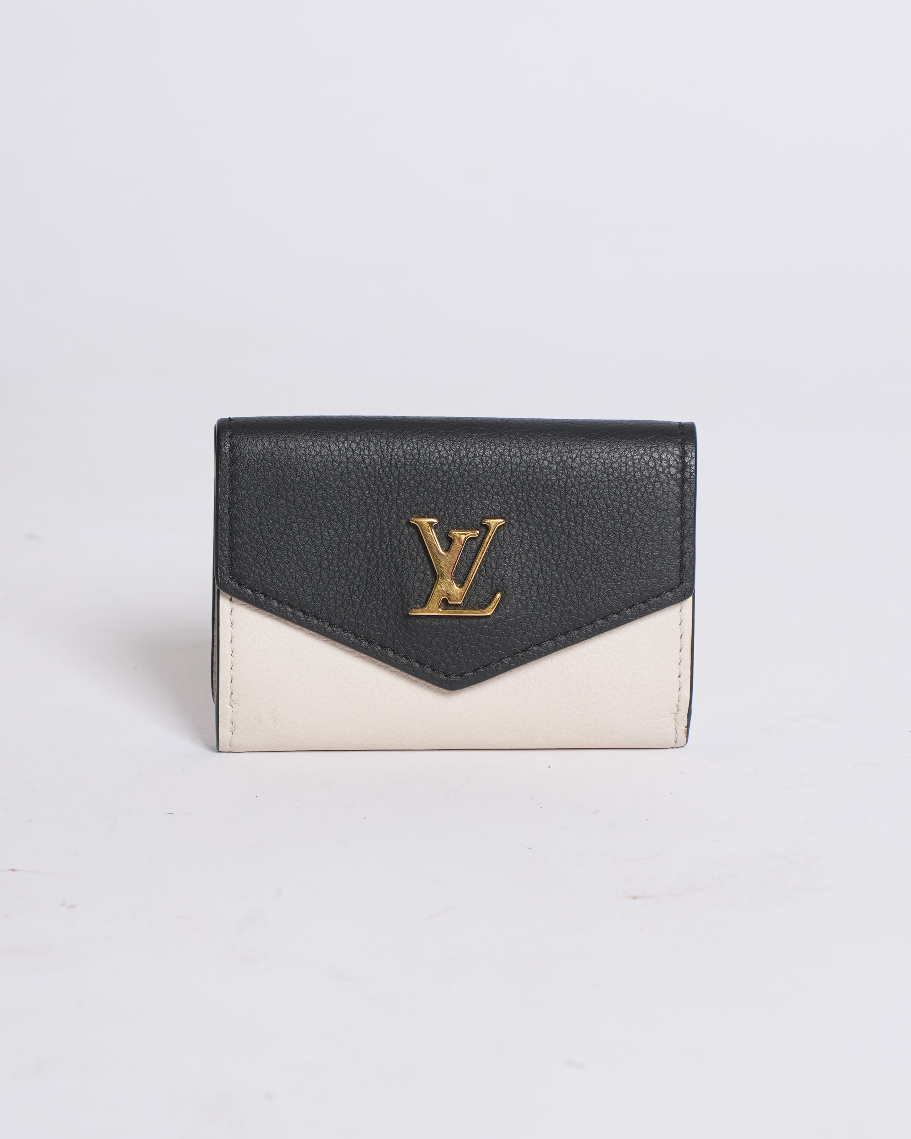 Louis Vuitton Portefeuille Black Trifold Wallet