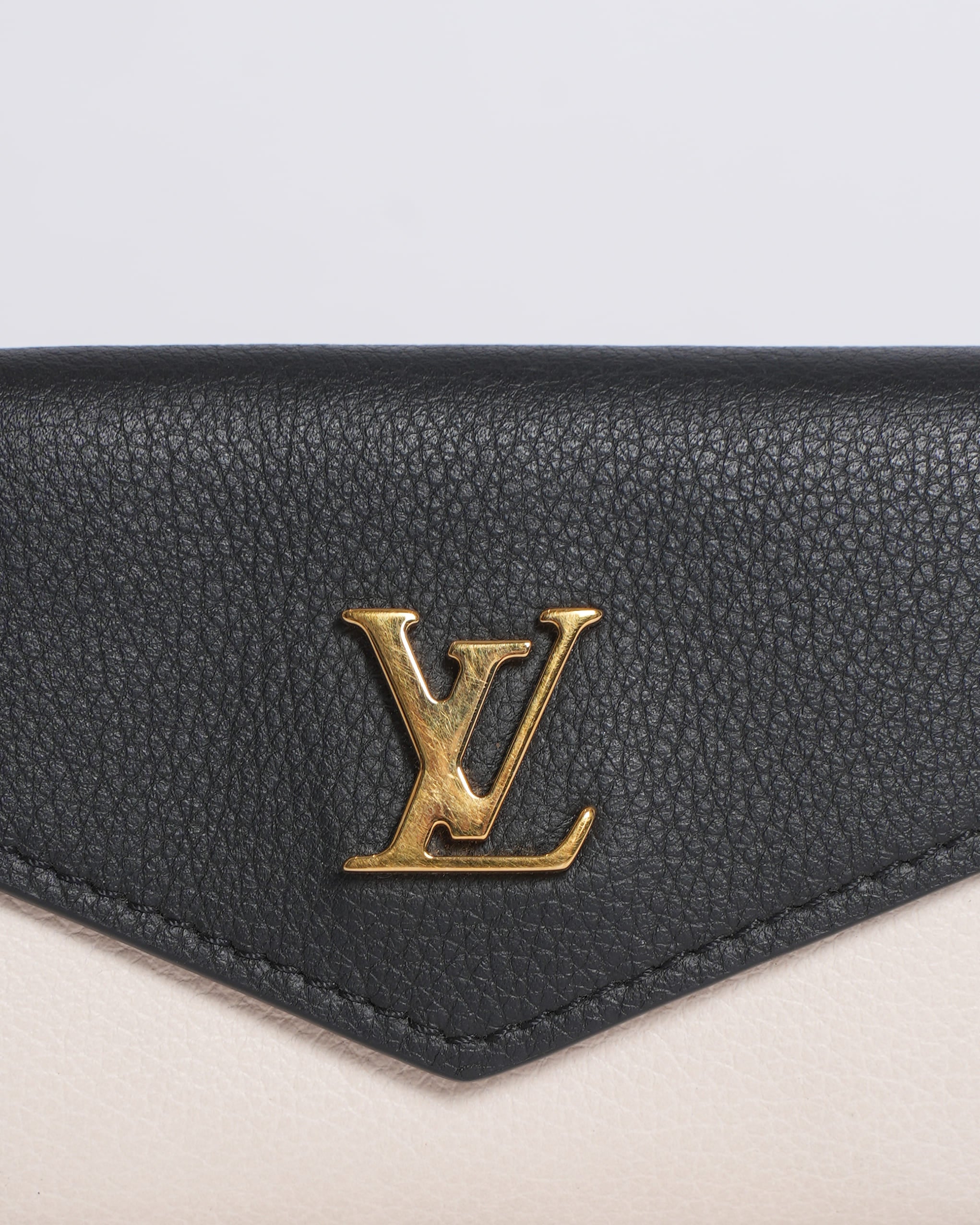 Louis Vuitton Portefeuille Black Trifold Wallet