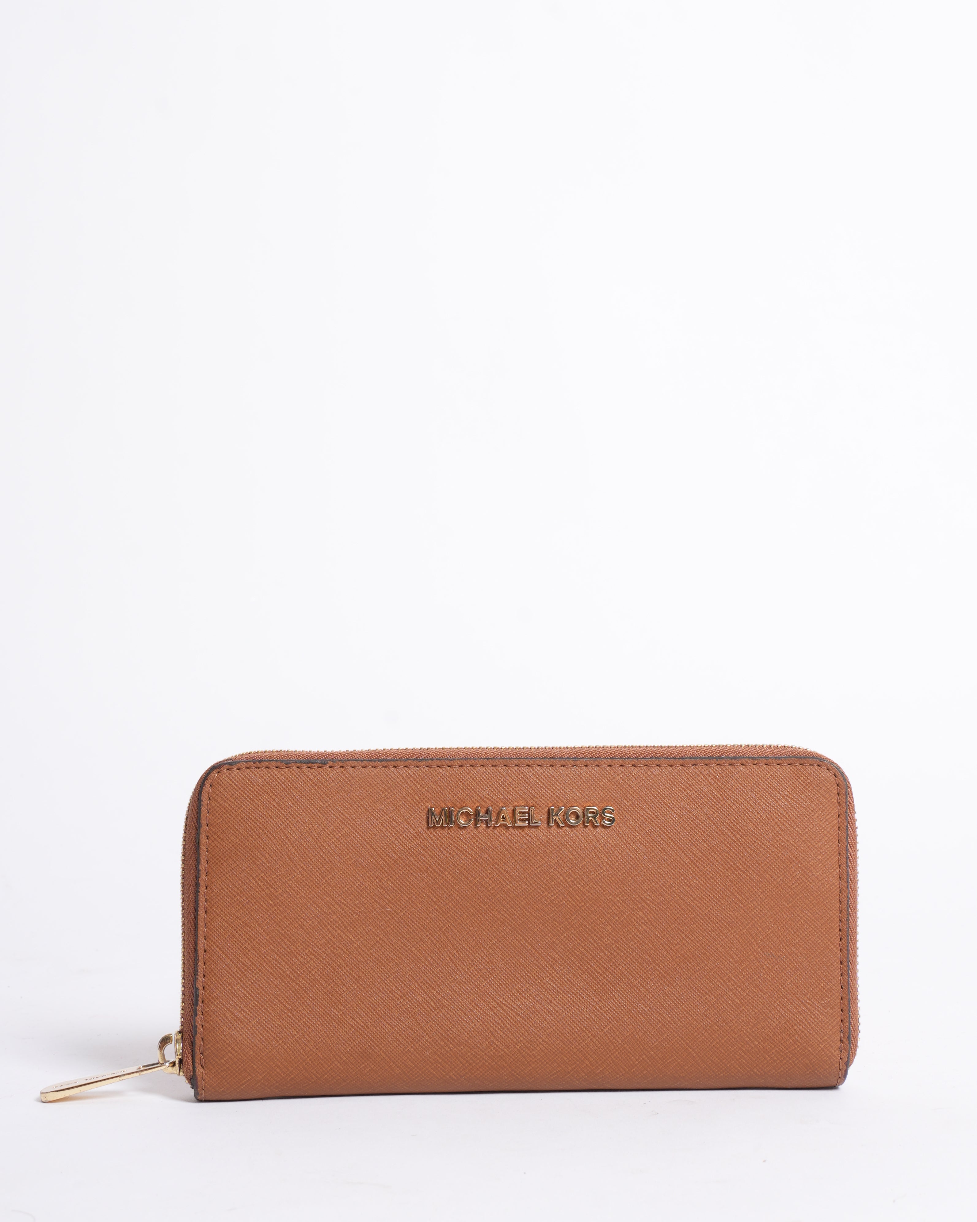 Michael kors Zip Around Wallet In Brown