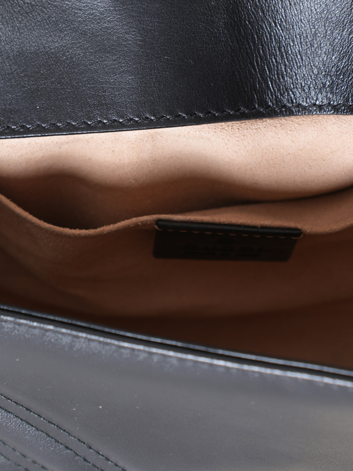 Gucci Marmont GG Mini Black Matelesse Shoulder Bag + Crossbody