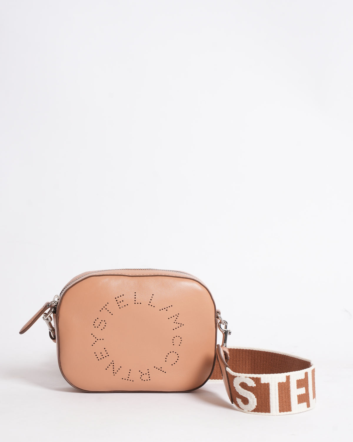 Stella McCartney logo small camera crossbody bag