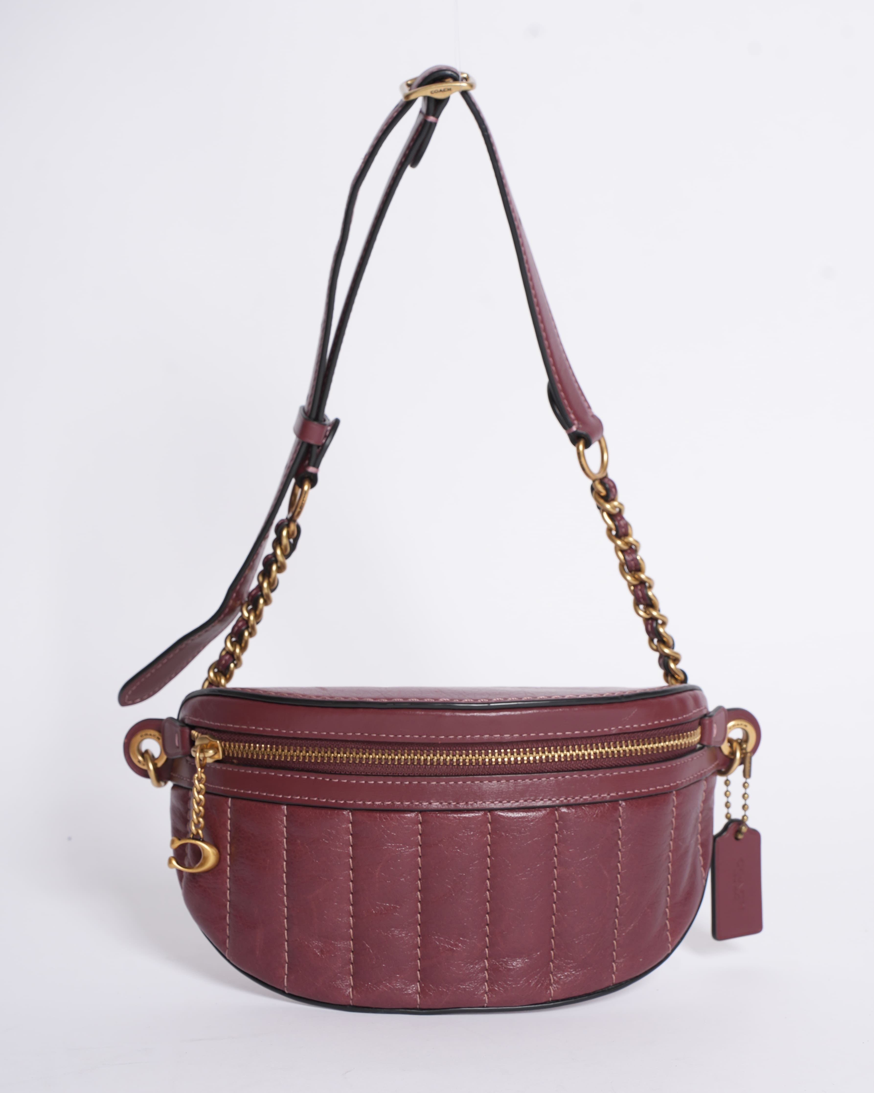 Coach Quilted Belt Bag