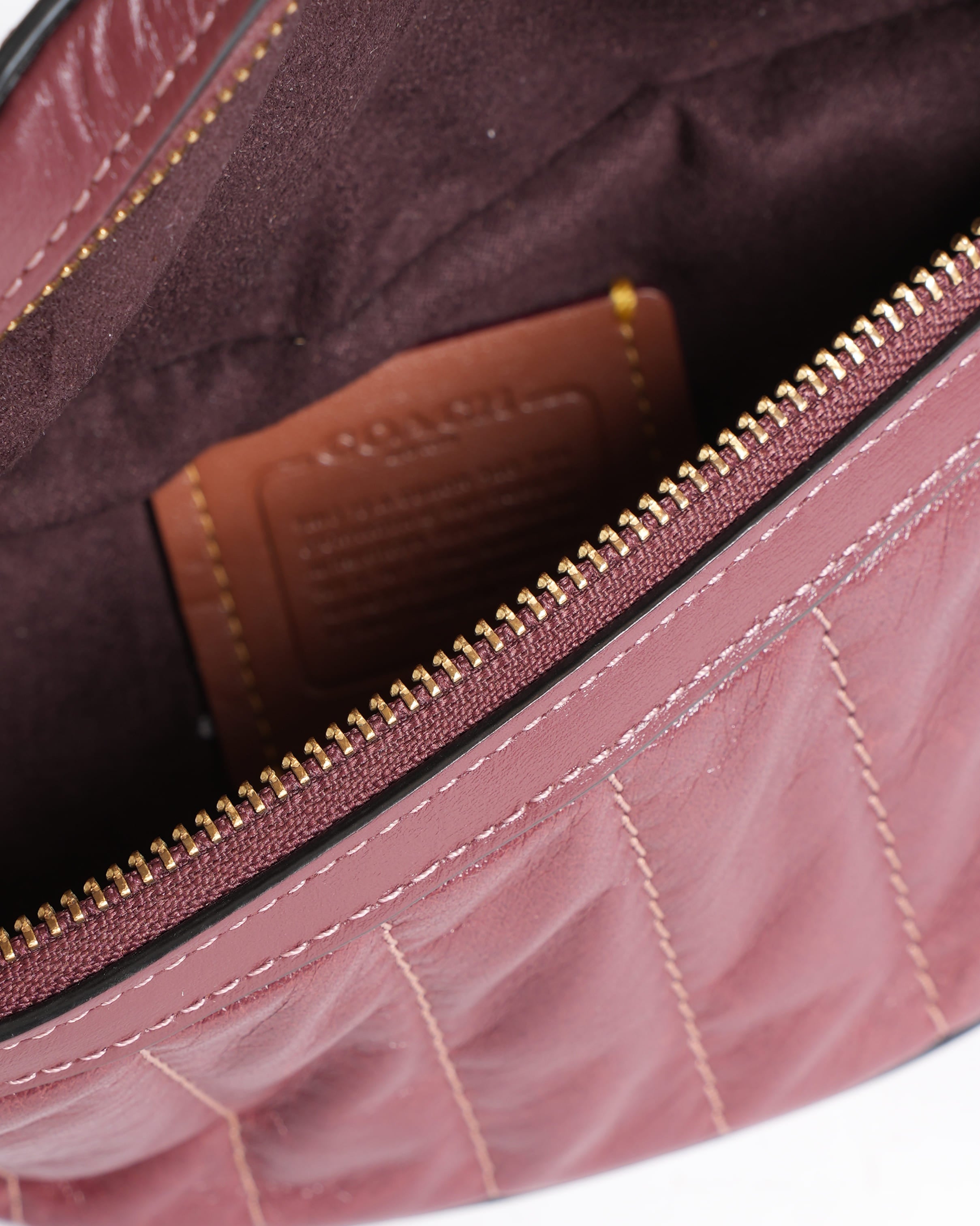 Coach Quilted Belt Bag
