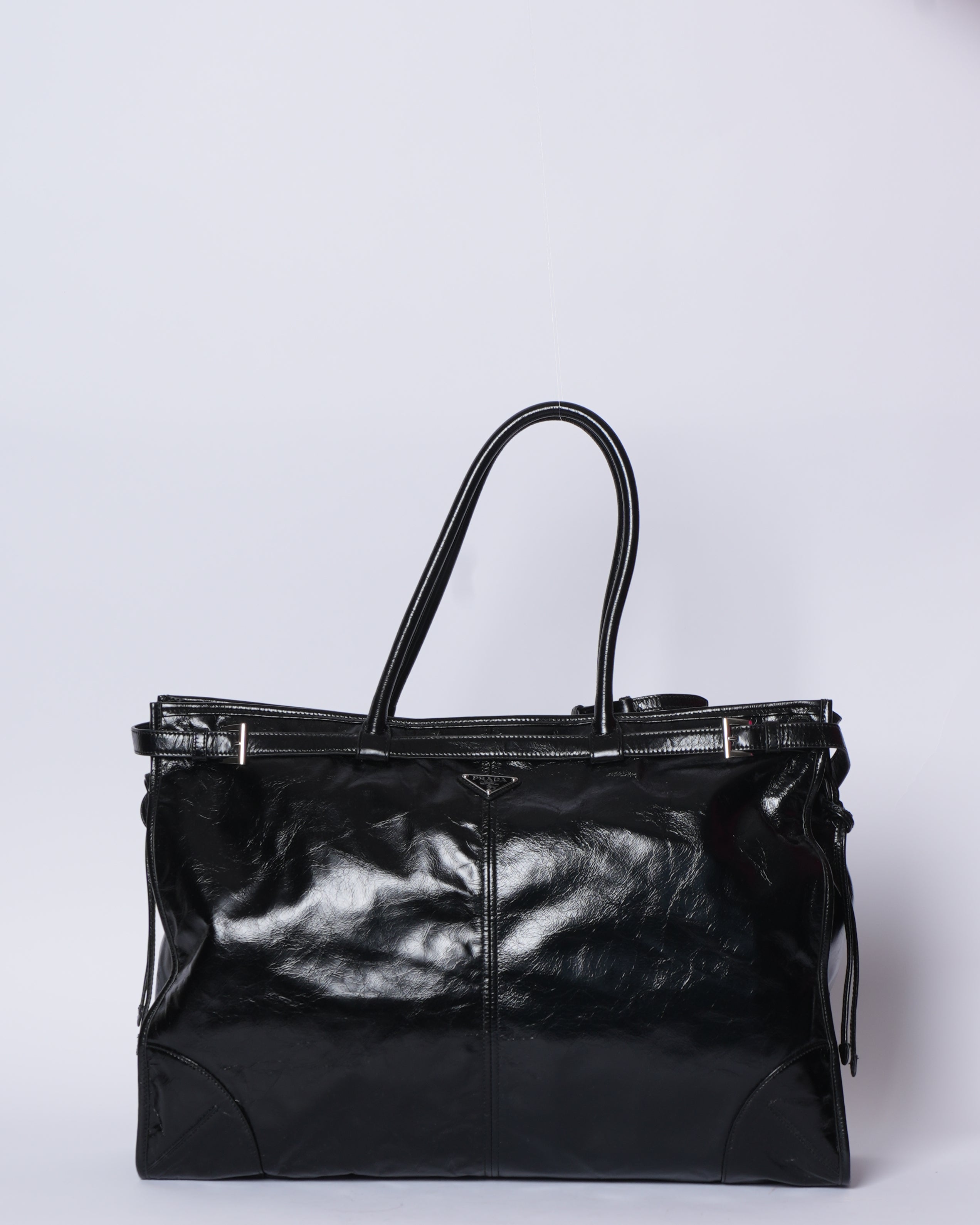 Prada Extra Large Calfskin Leather Handbag