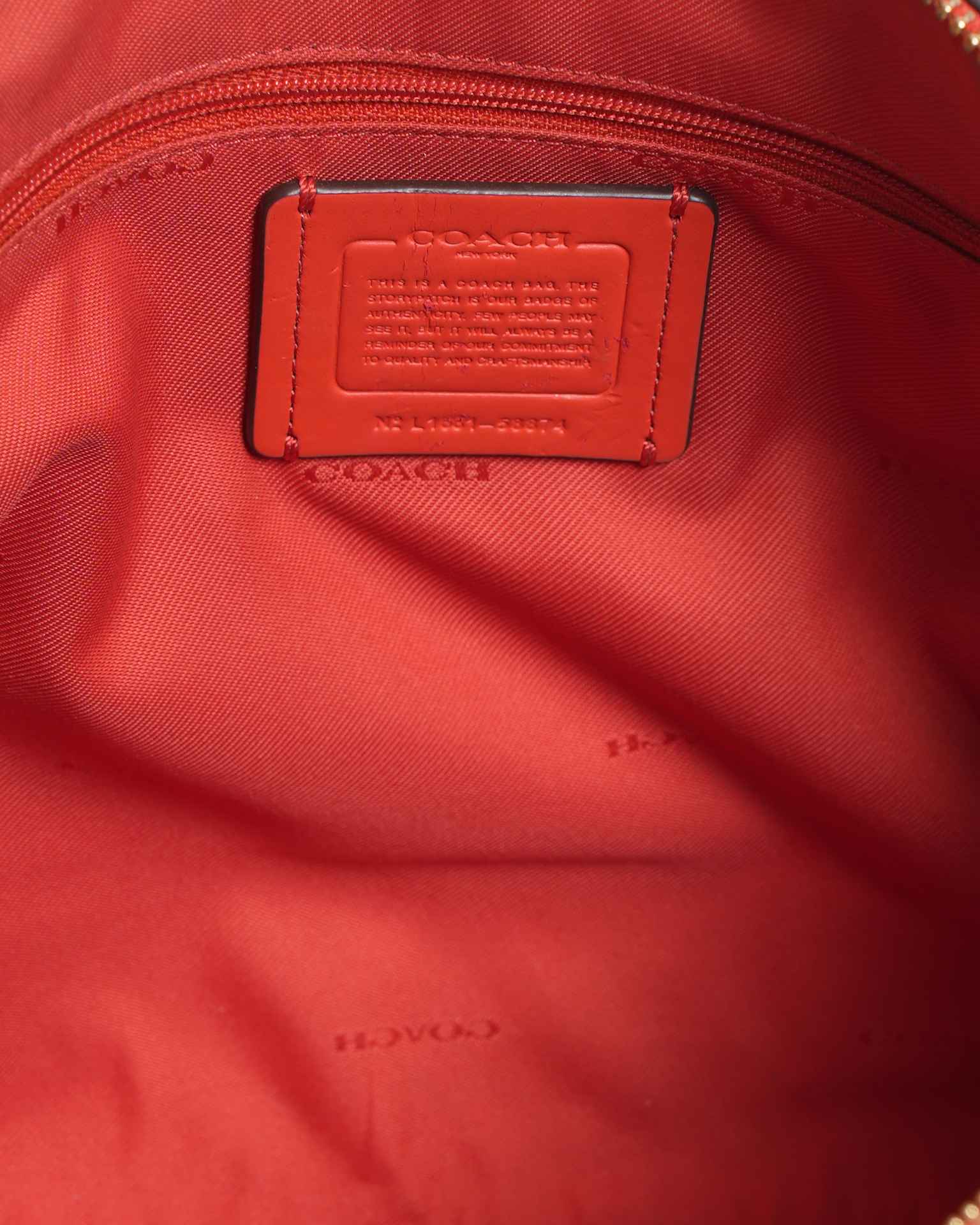Coach Prairie Satchel in Red