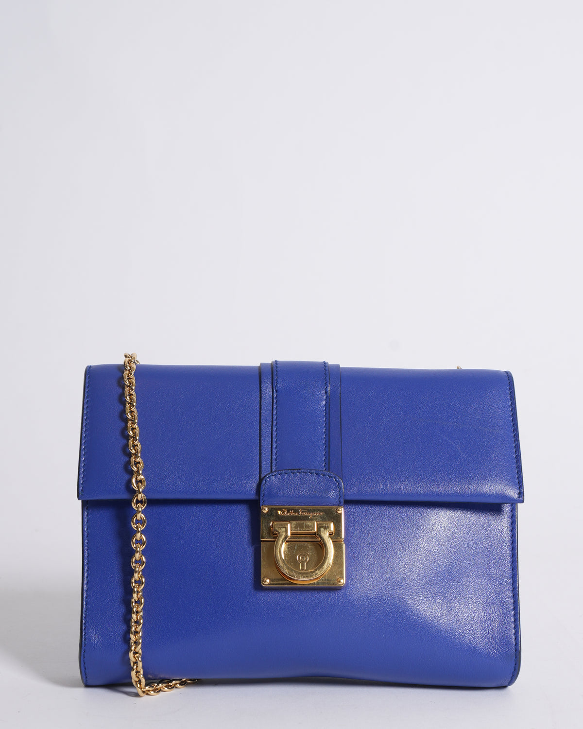 Salvatore ferragamo zaffiro viola handbag