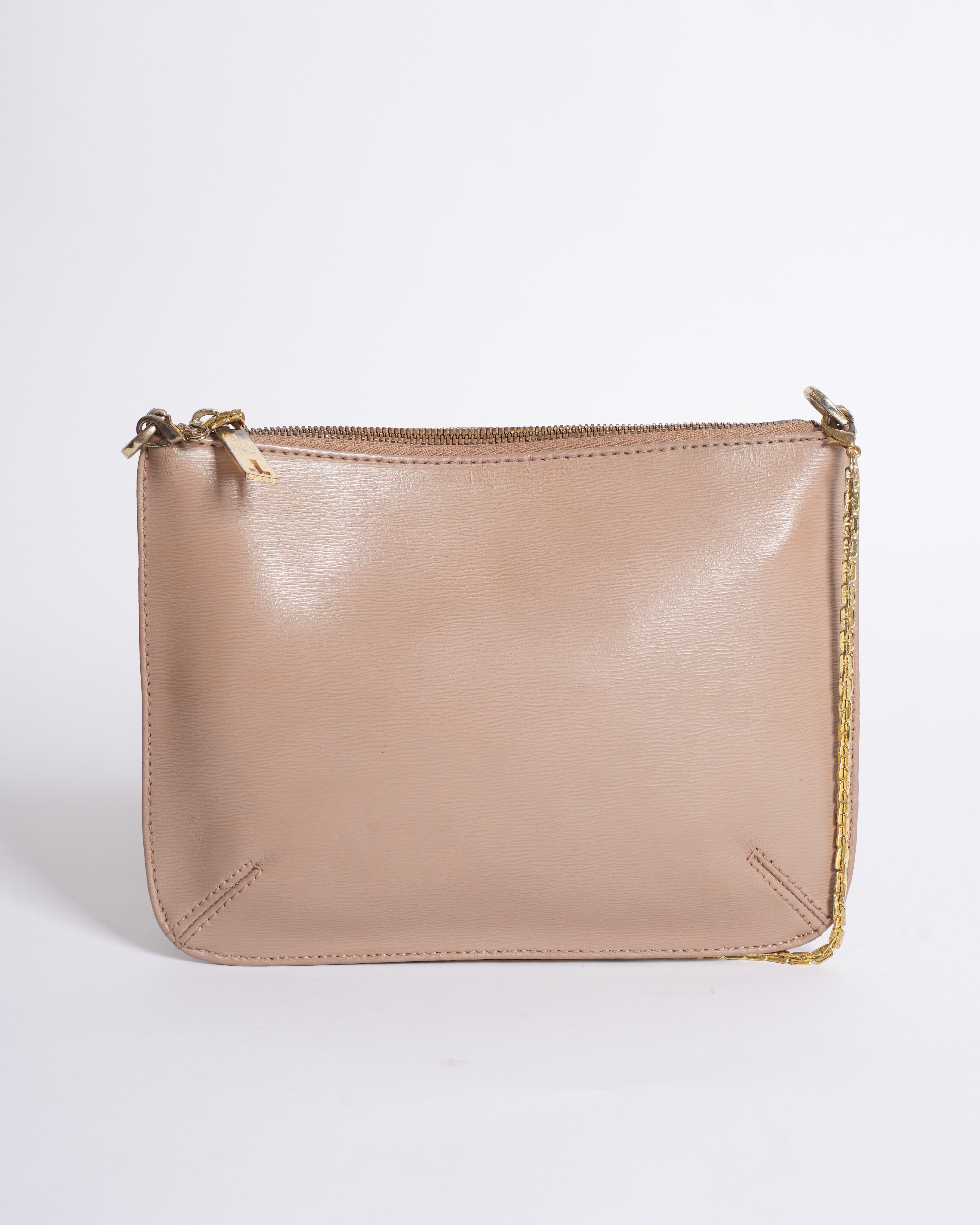 Ted Baker Slip In Crossbody In Beige