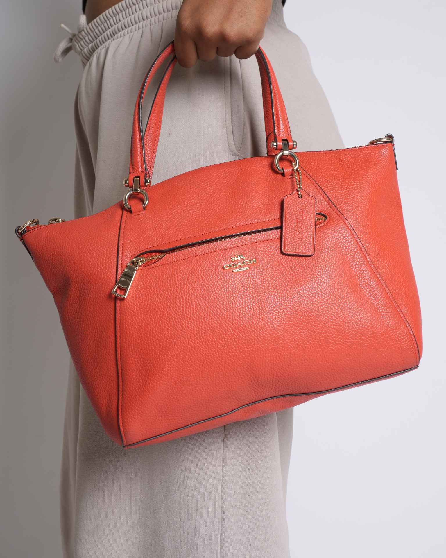 Coach Prairie Satchel in Red