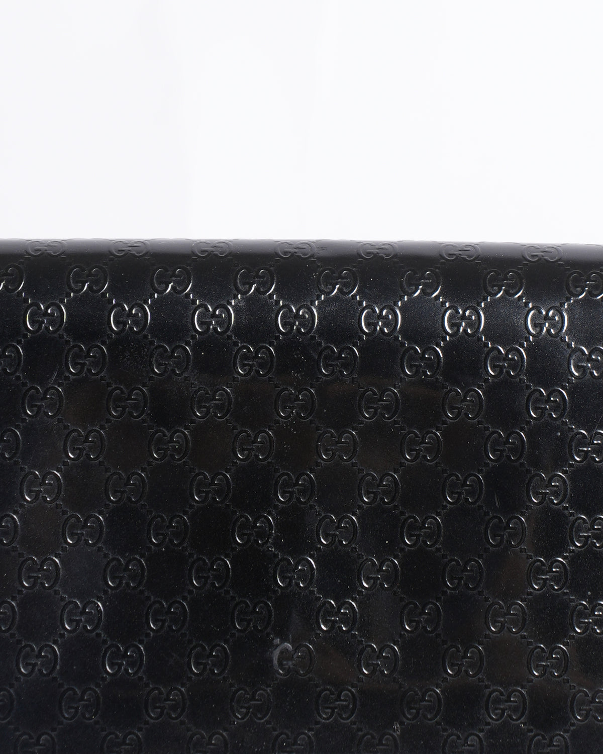 Gucci Patent Guccisimmo Broadway Bag