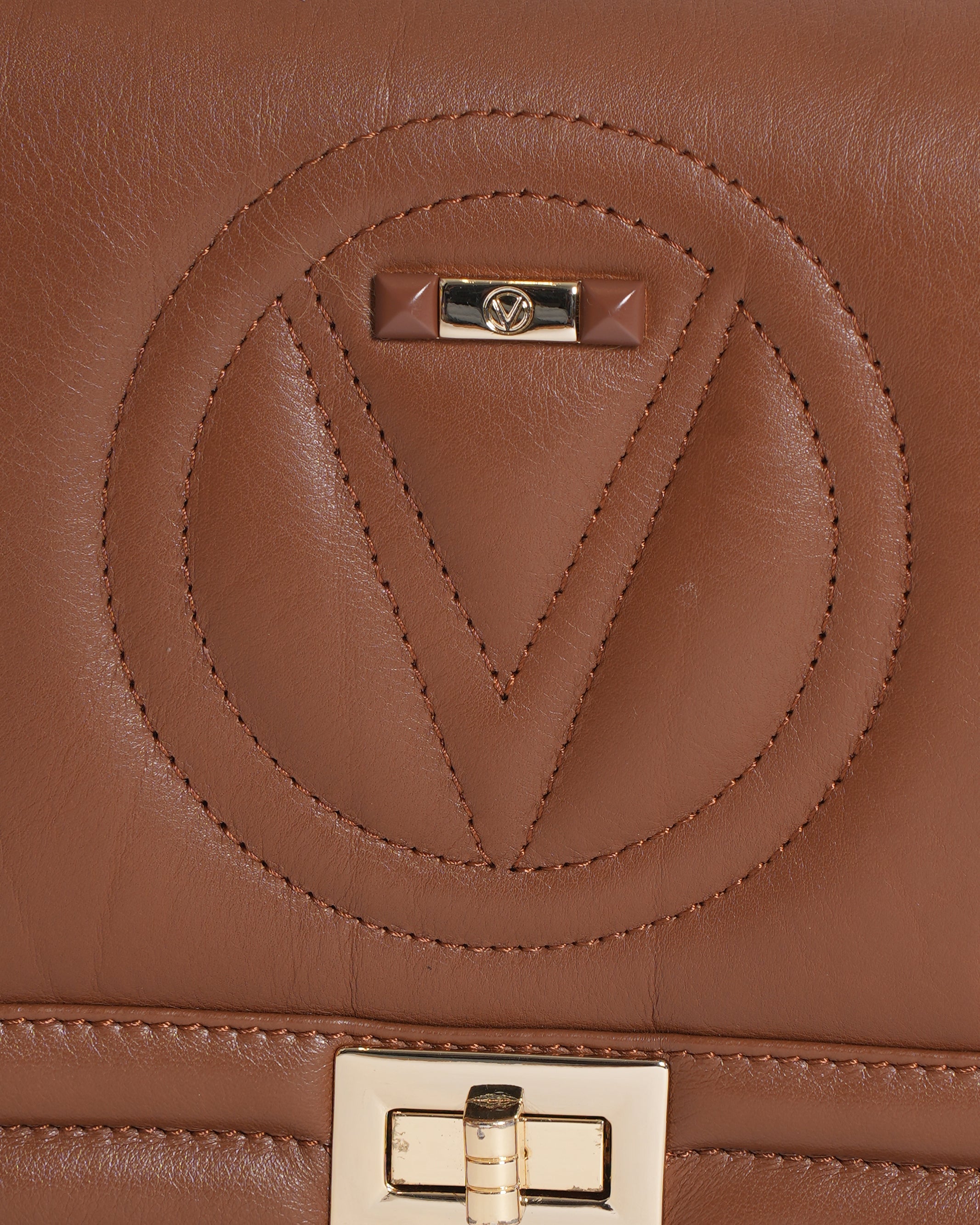 Valentino By Mario Beatriz Signature Leather Shoulder Bag