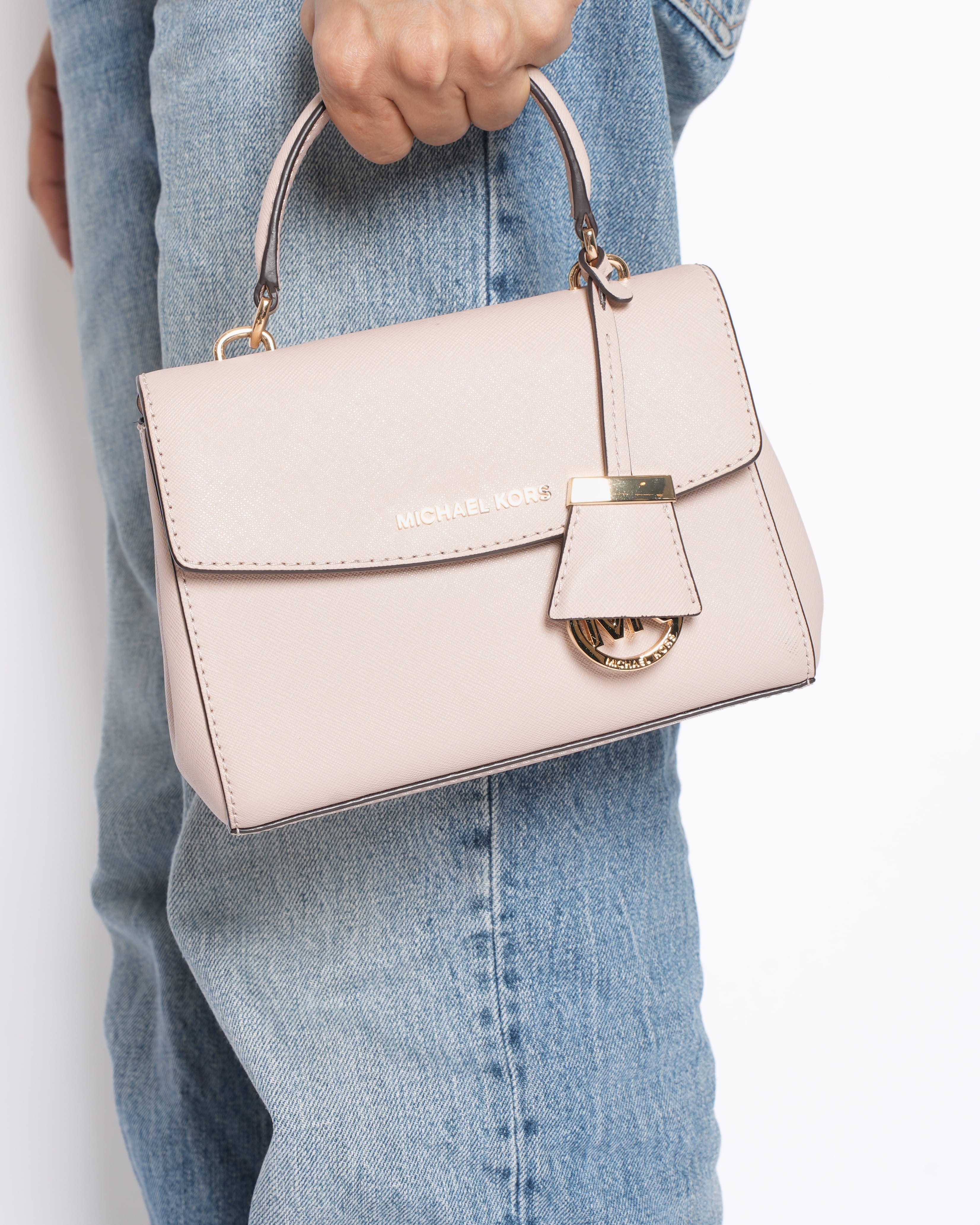 Michael Kors Pink Top Handle Small Bag
