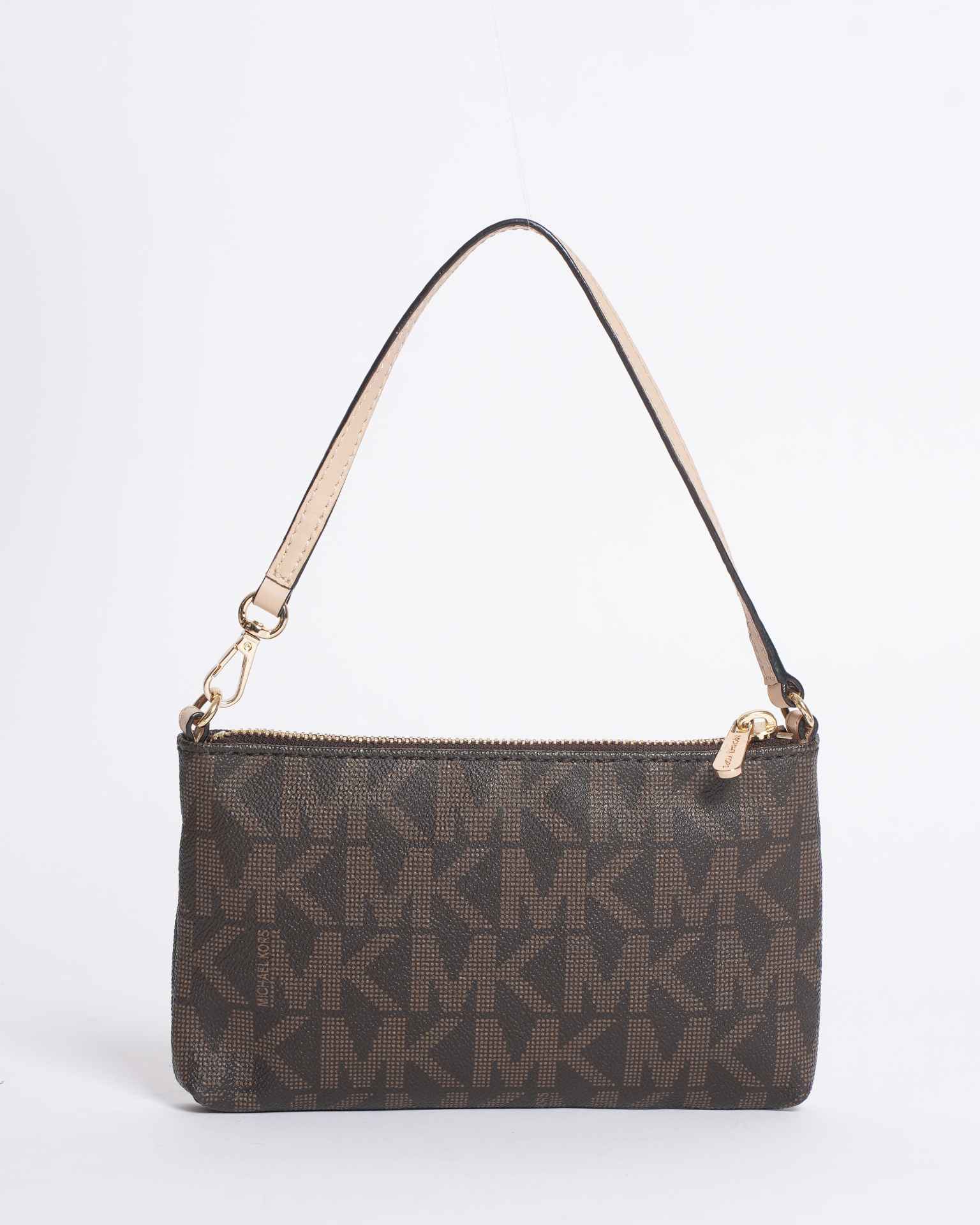 Michael Kors Signature Monogram Mini Pochette