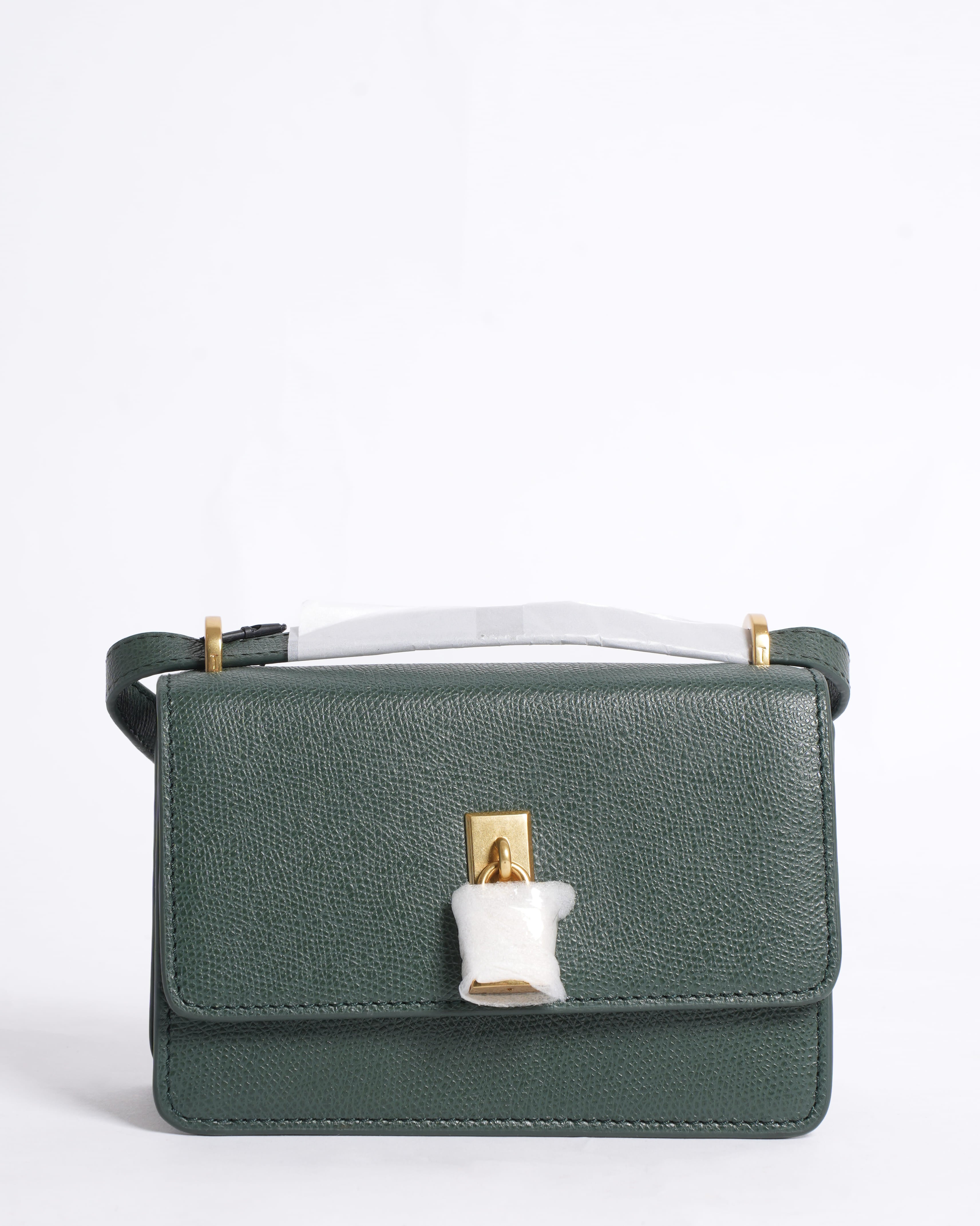 New Ted Baker London Sloane Padlock Crossbody Bag In Green