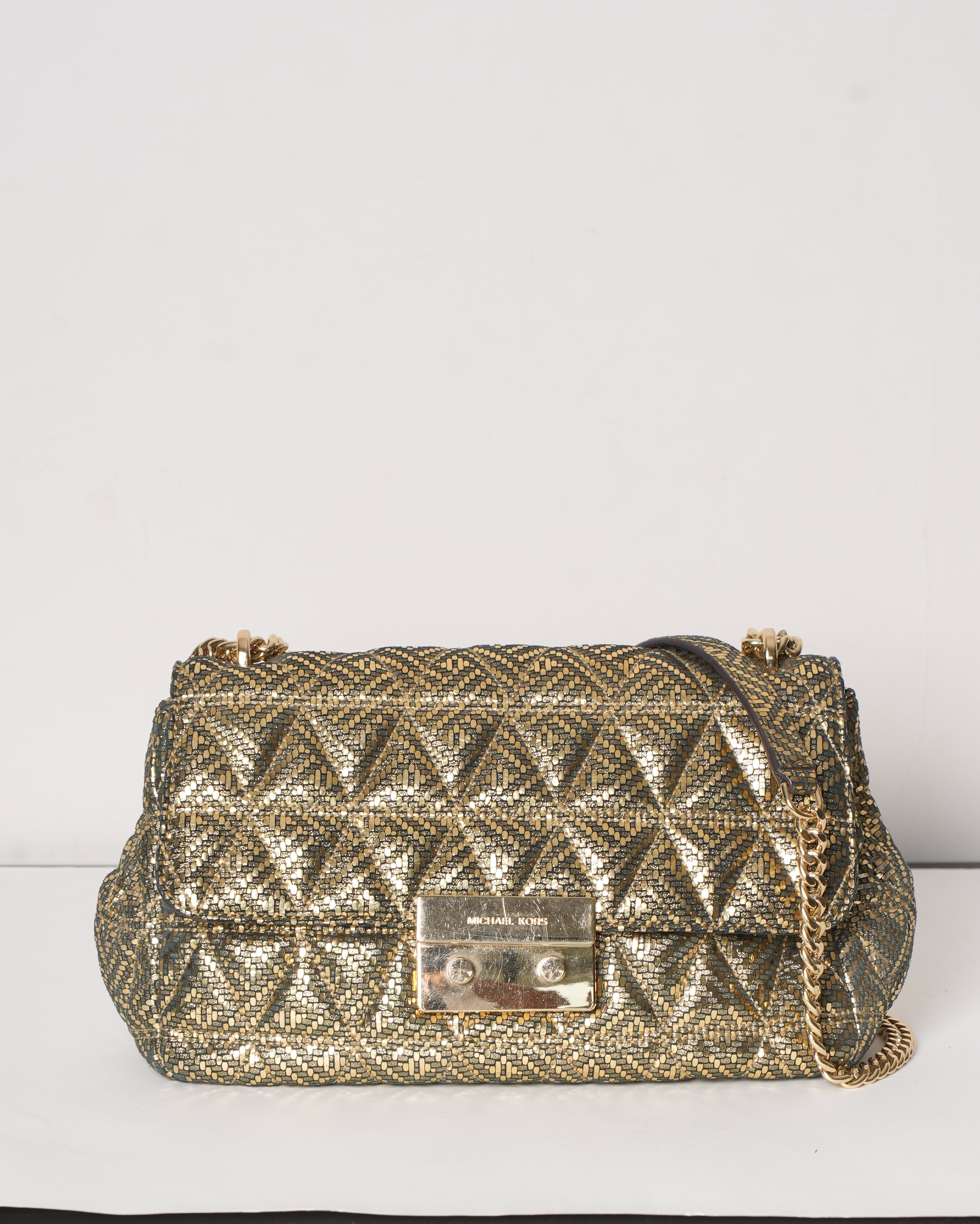 Metallic MK bags best sale