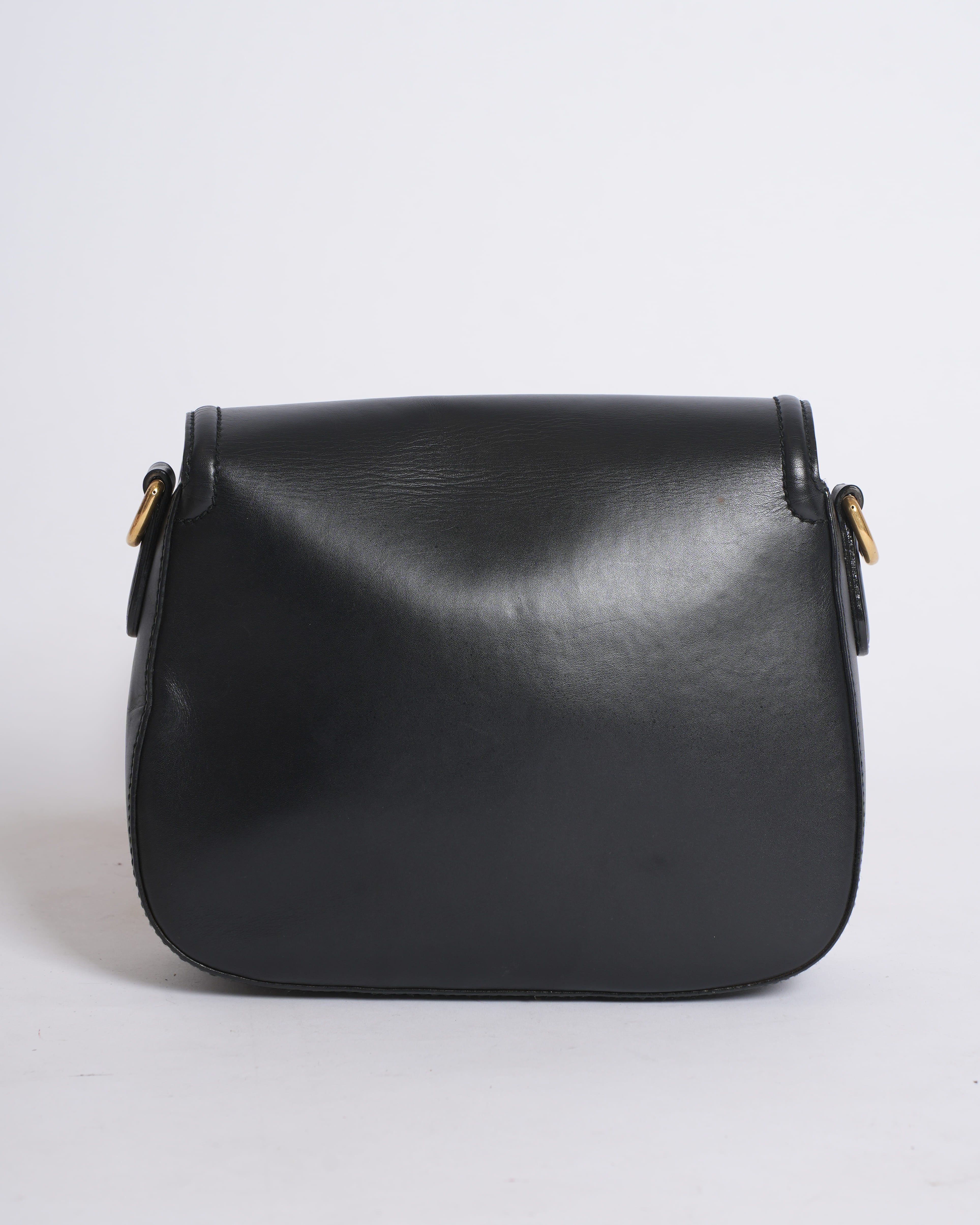 Gucci Lady Web Leather Crossbody Bag