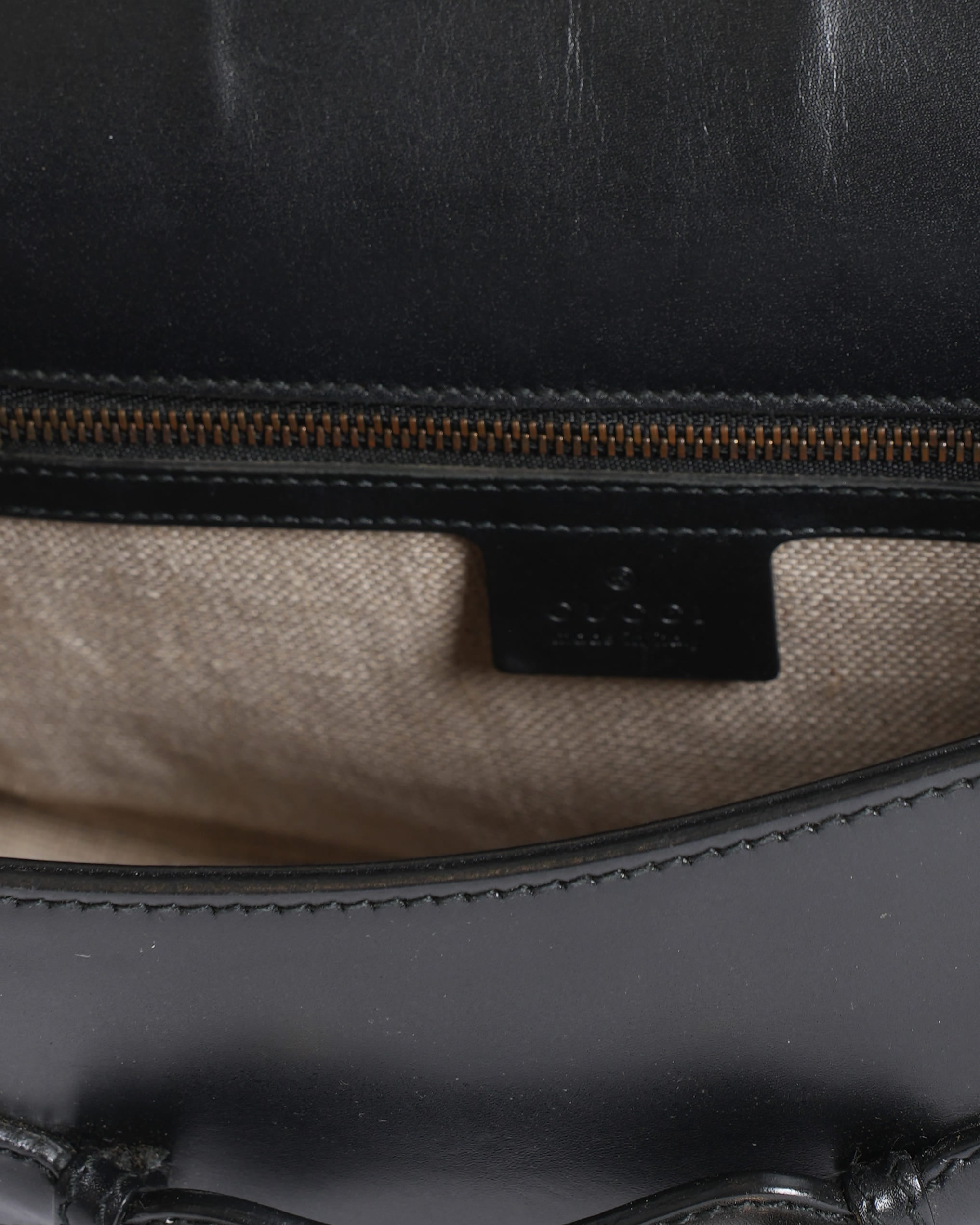 Gucci Lady Web Leather Crossbody Bag