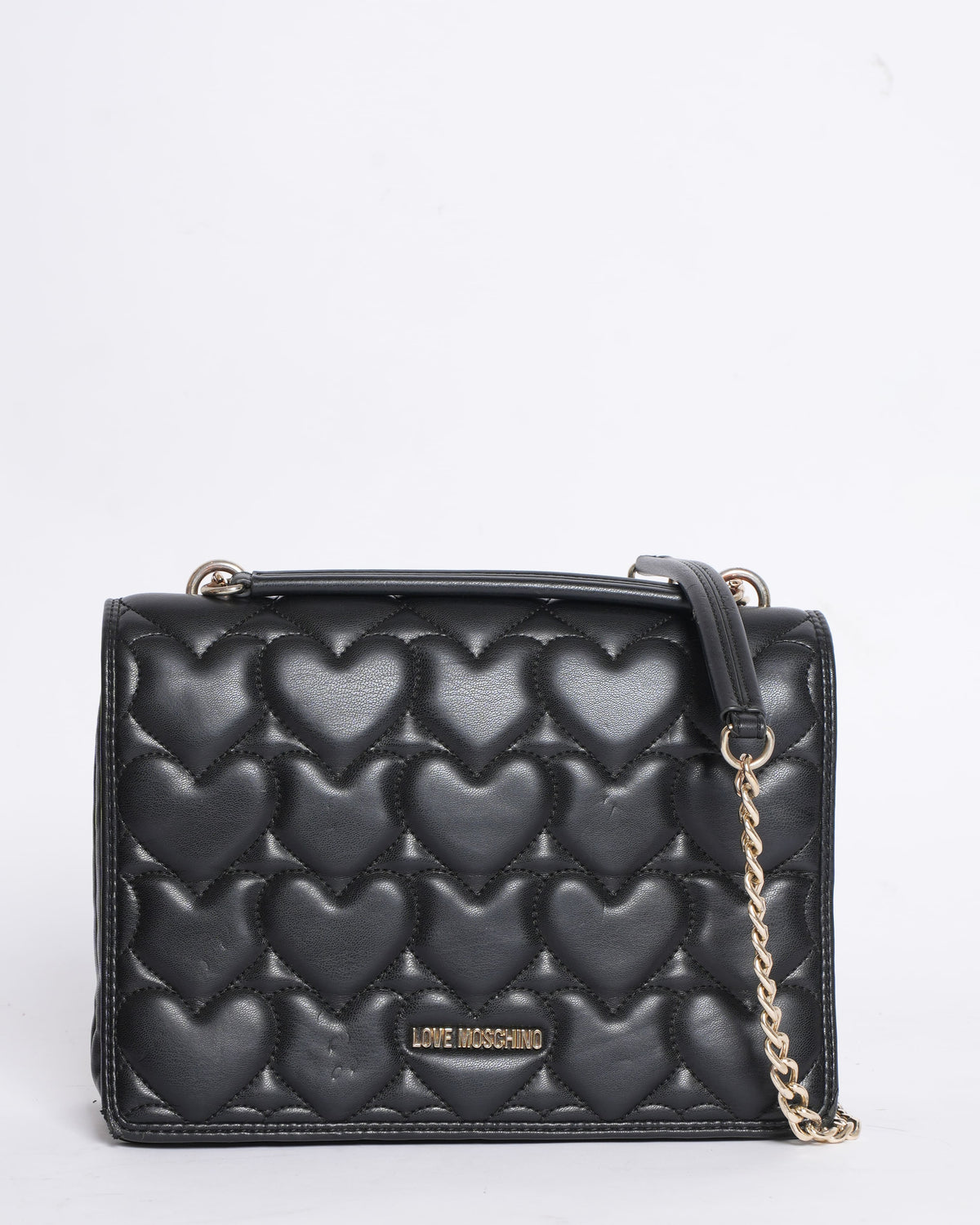 Love Moschino Crossbody Convertible Shoulder Bag in Black