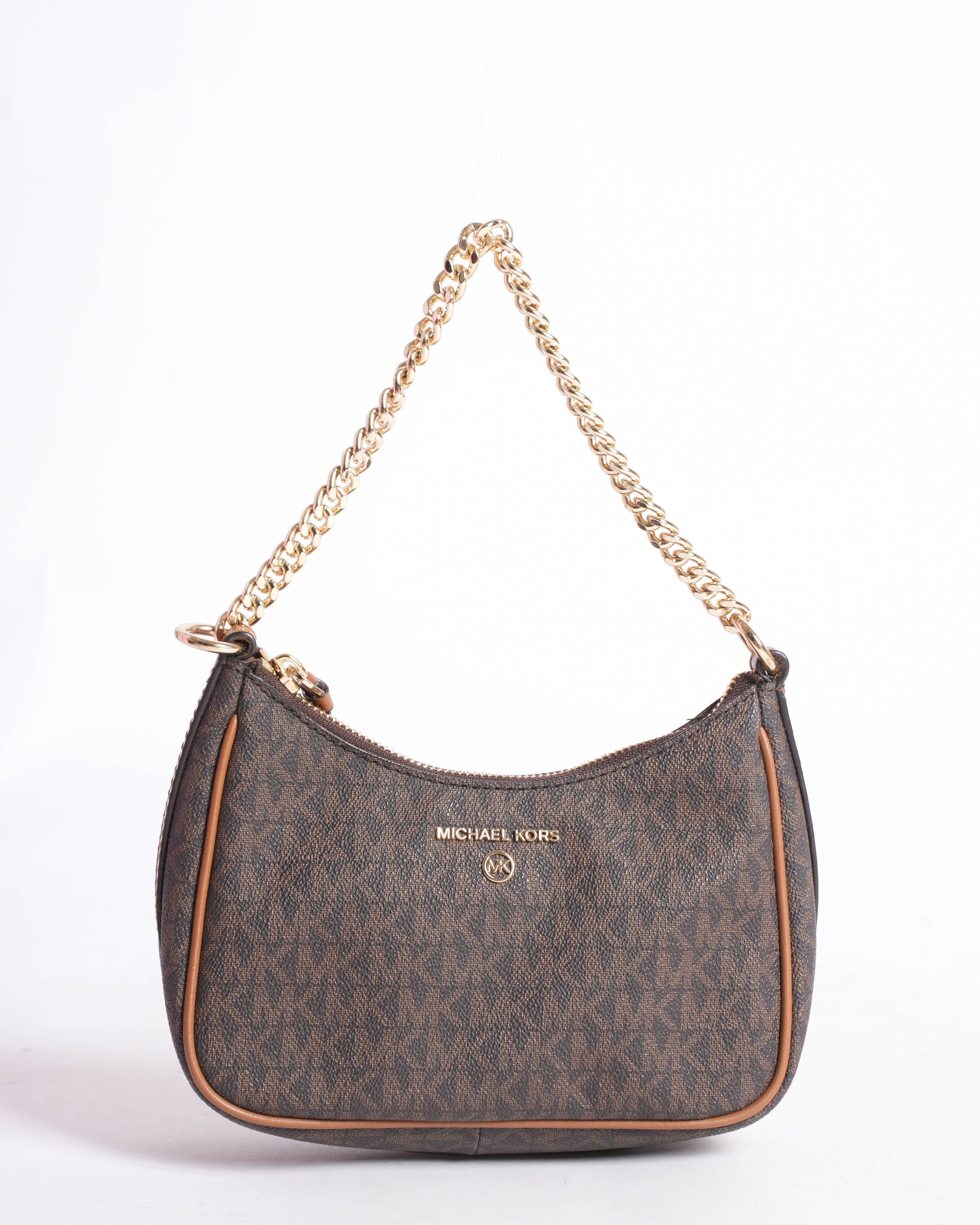 Michael kors jet set small logo shoulder bag